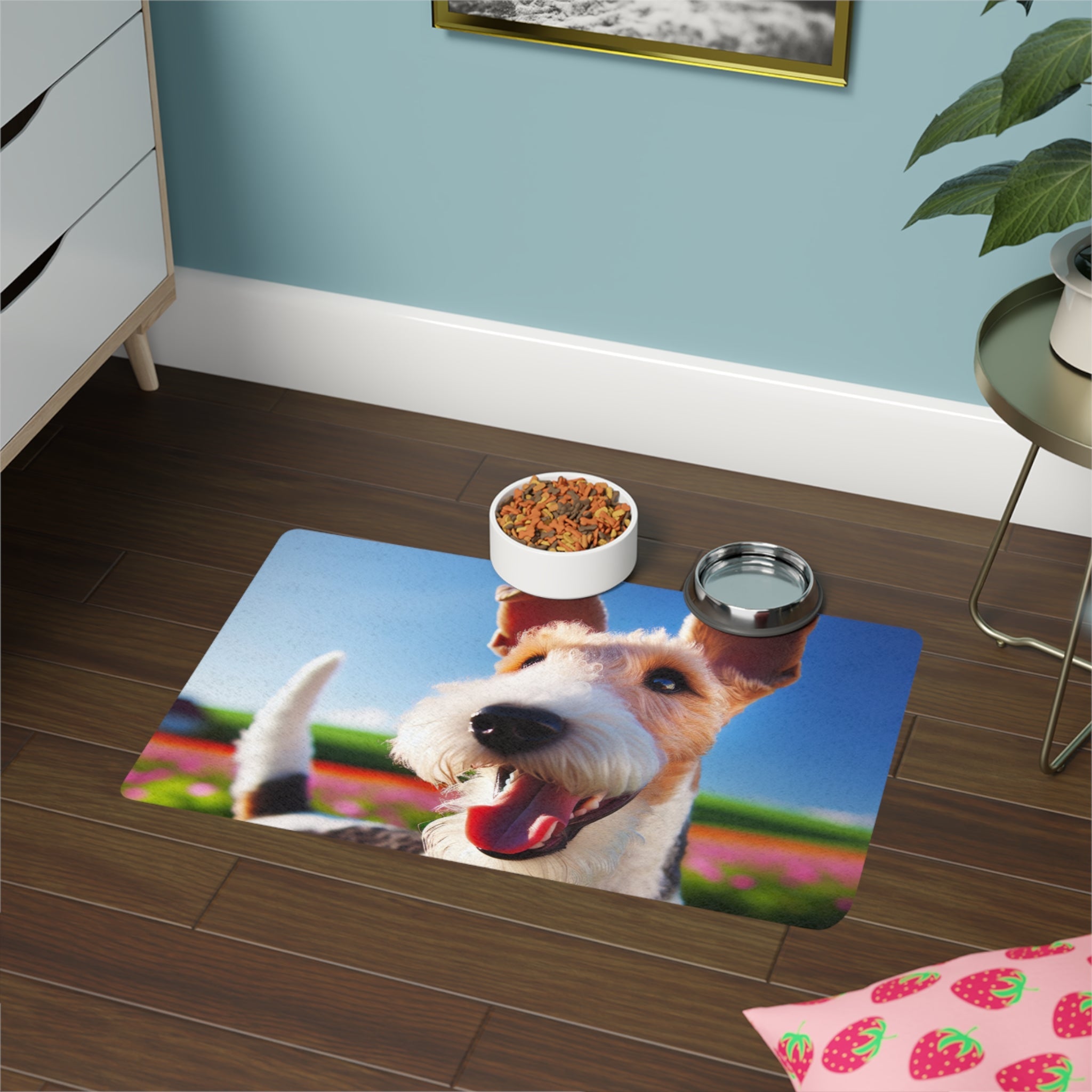 Non-Slip Pet Food Mat – Waterproof Feeding Mat for Dogs