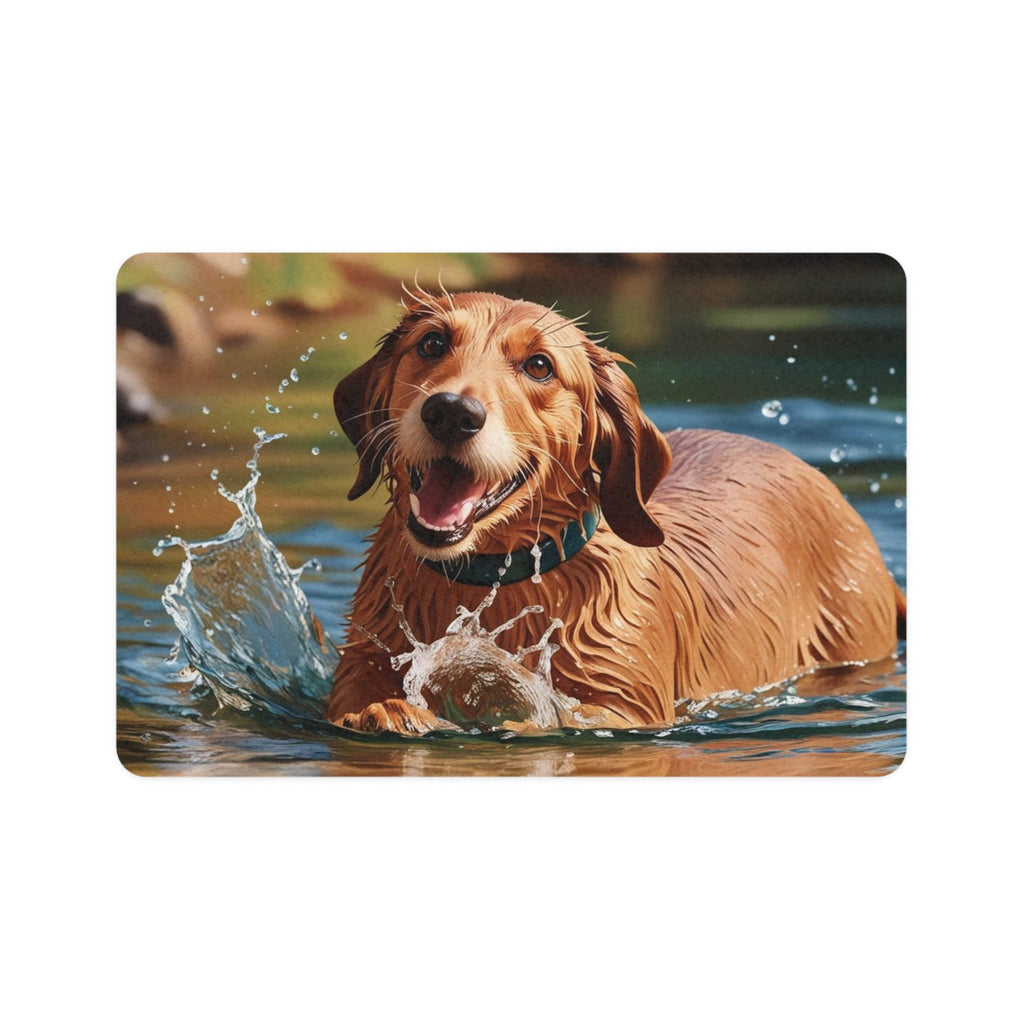 Non-Slip Pet Food Mat – Waterproof Feeding Mat for Dogs