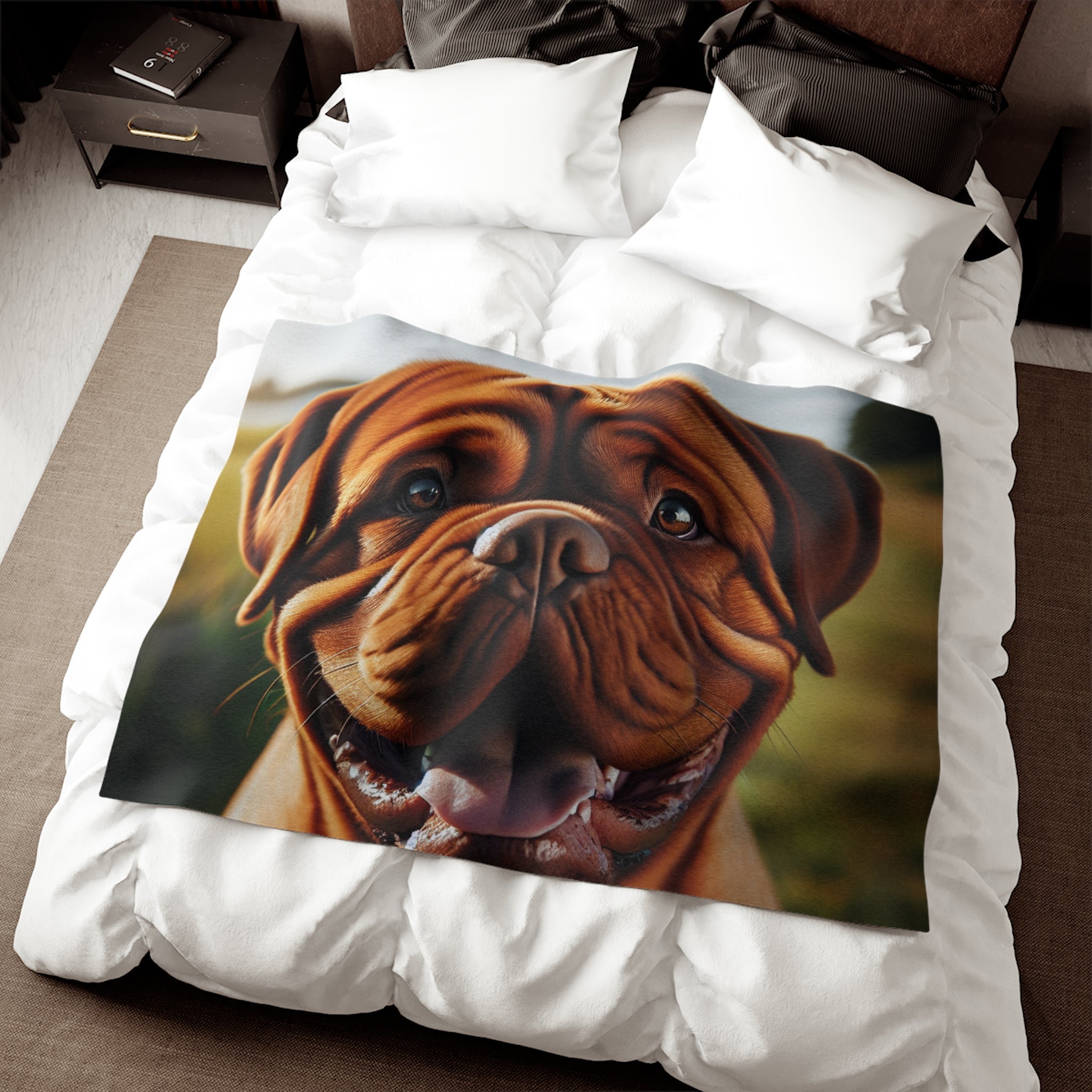 Sweatshirt Blanket – Plush Fleece Throw, 2 Size Options