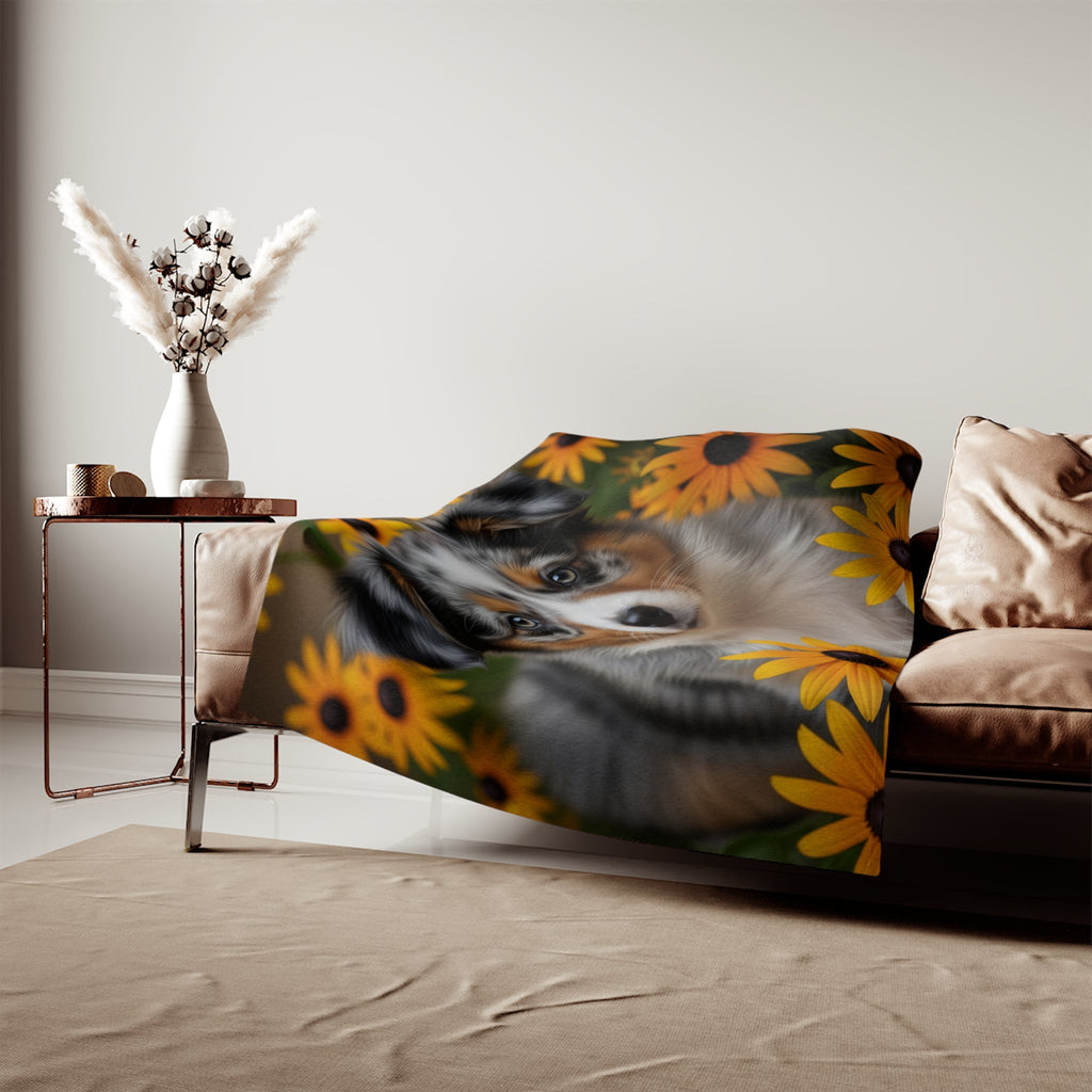 Sweatshirt Blanket – Plush Fleece Throw, 2 Size Options
