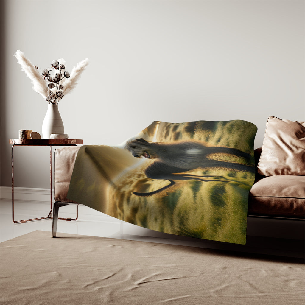 Sweatshirt Blanket – Plush Fleece Throw, 2 Size Options