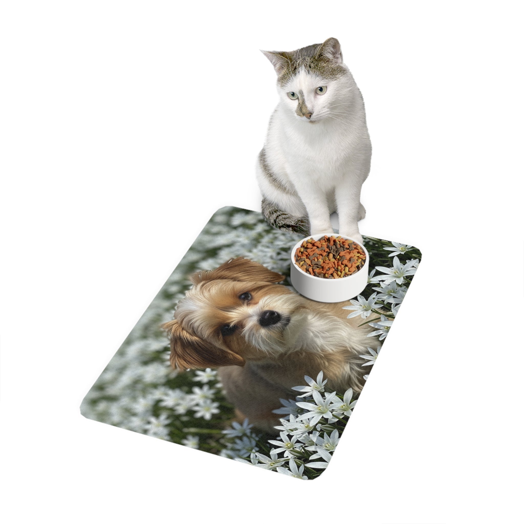Non-Slip Pet Food Mat – Waterproof Feeding Mat for Dogs