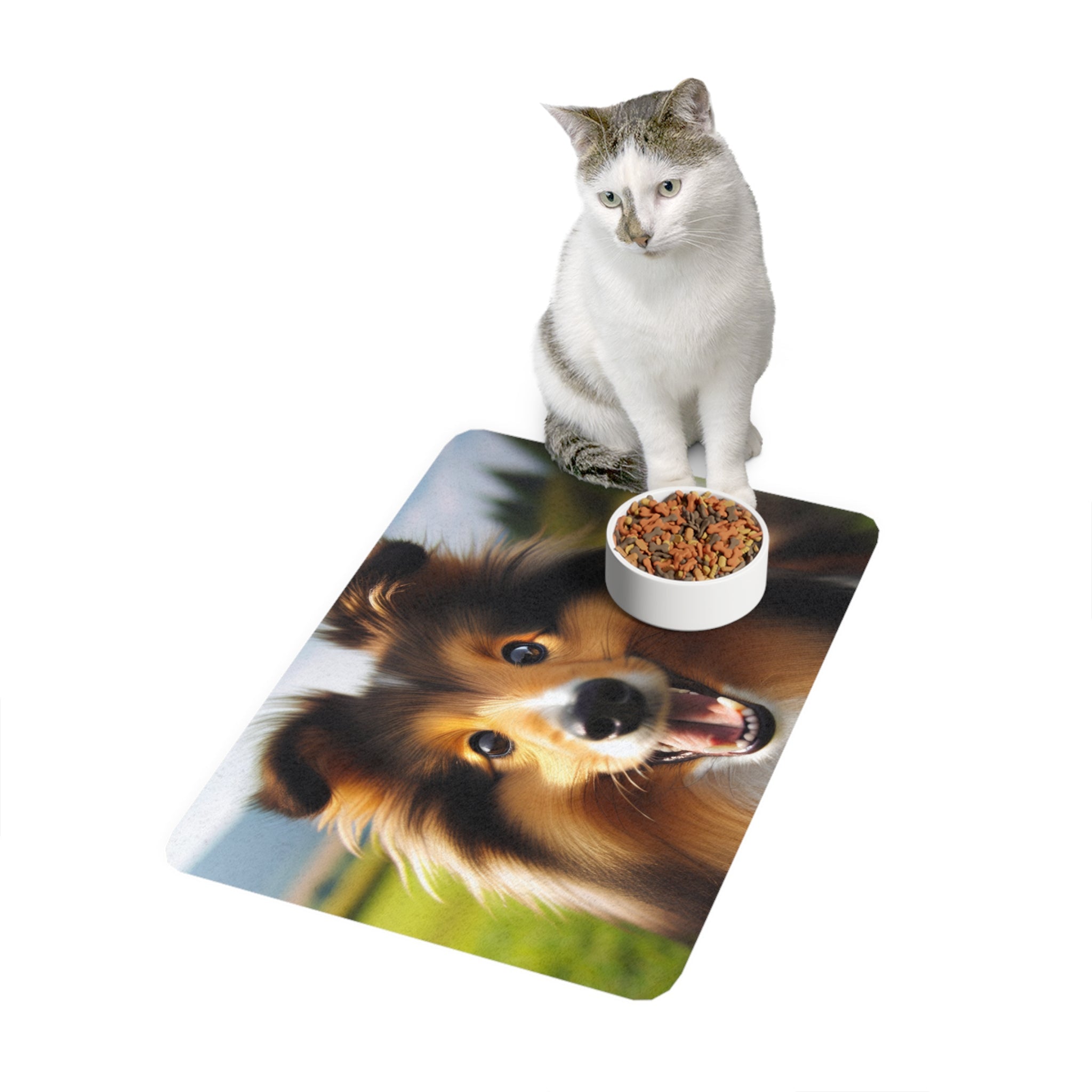 Non-Slip Pet Food Mat – Waterproof Feeding Mat for Dogs