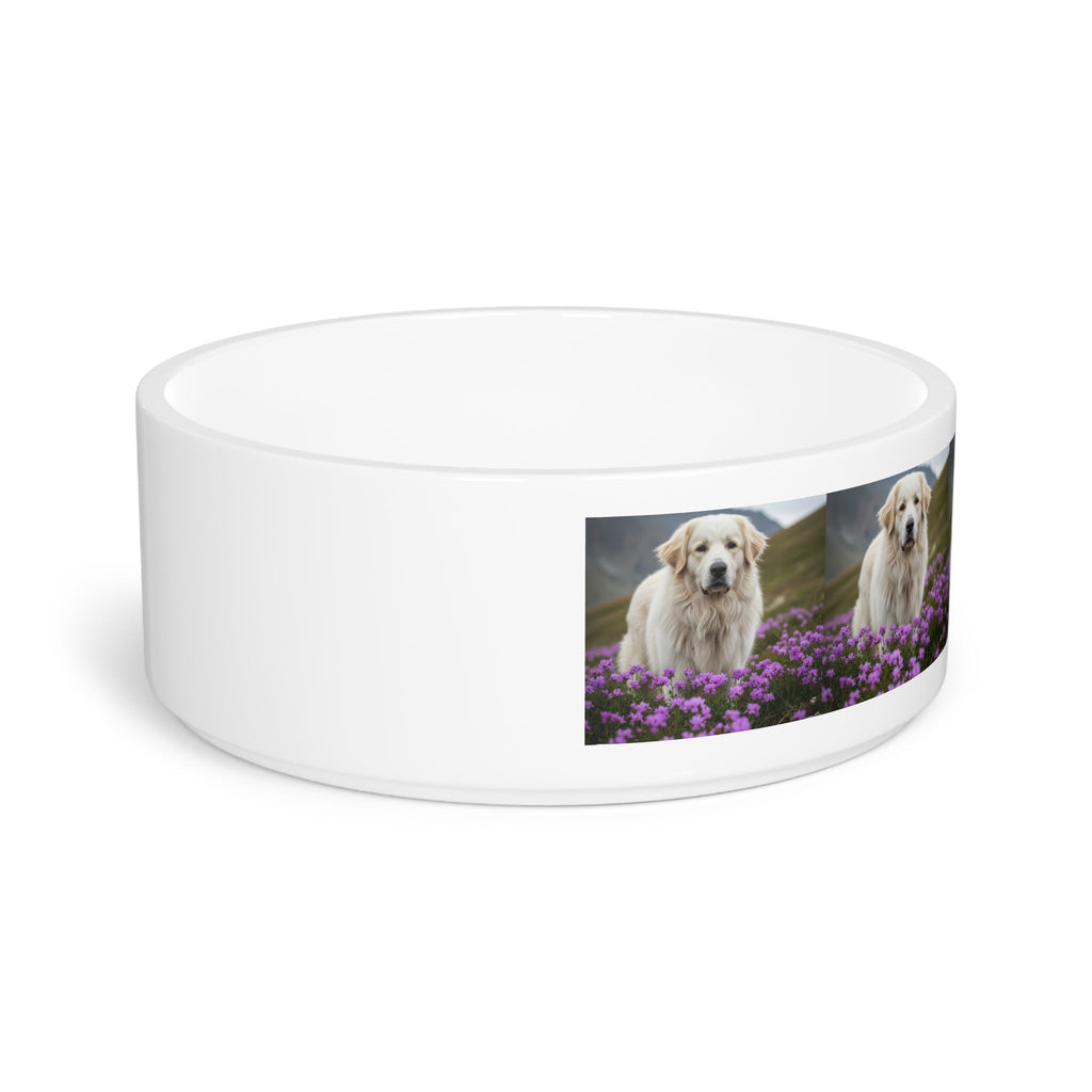 Ceramic Pet Bowl – 16 oz Dog Feeding Bowl