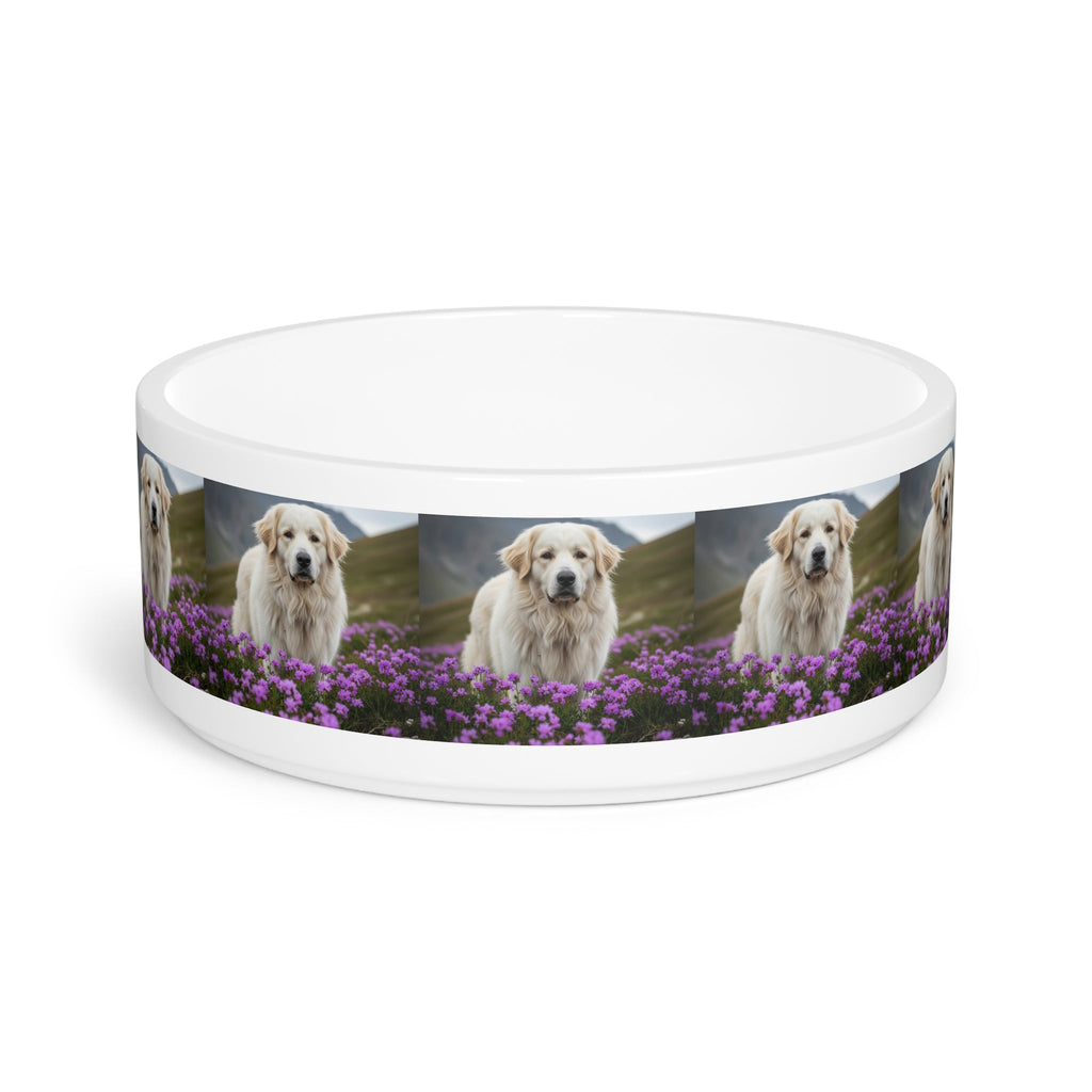 Ceramic Pet Bowl – 16 oz Dog Feeding Bowl