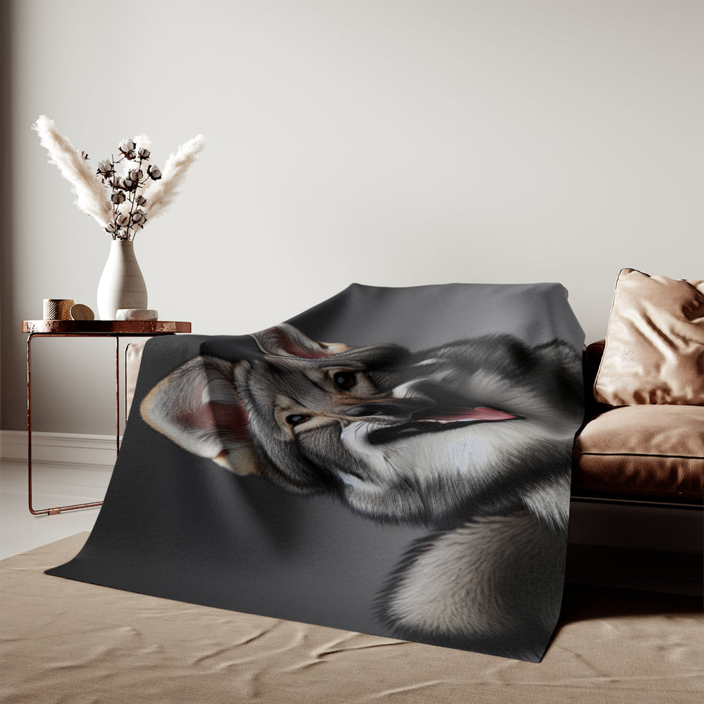 Sweatshirt Blanket – Plush Fleece Throw, 2 Size Options