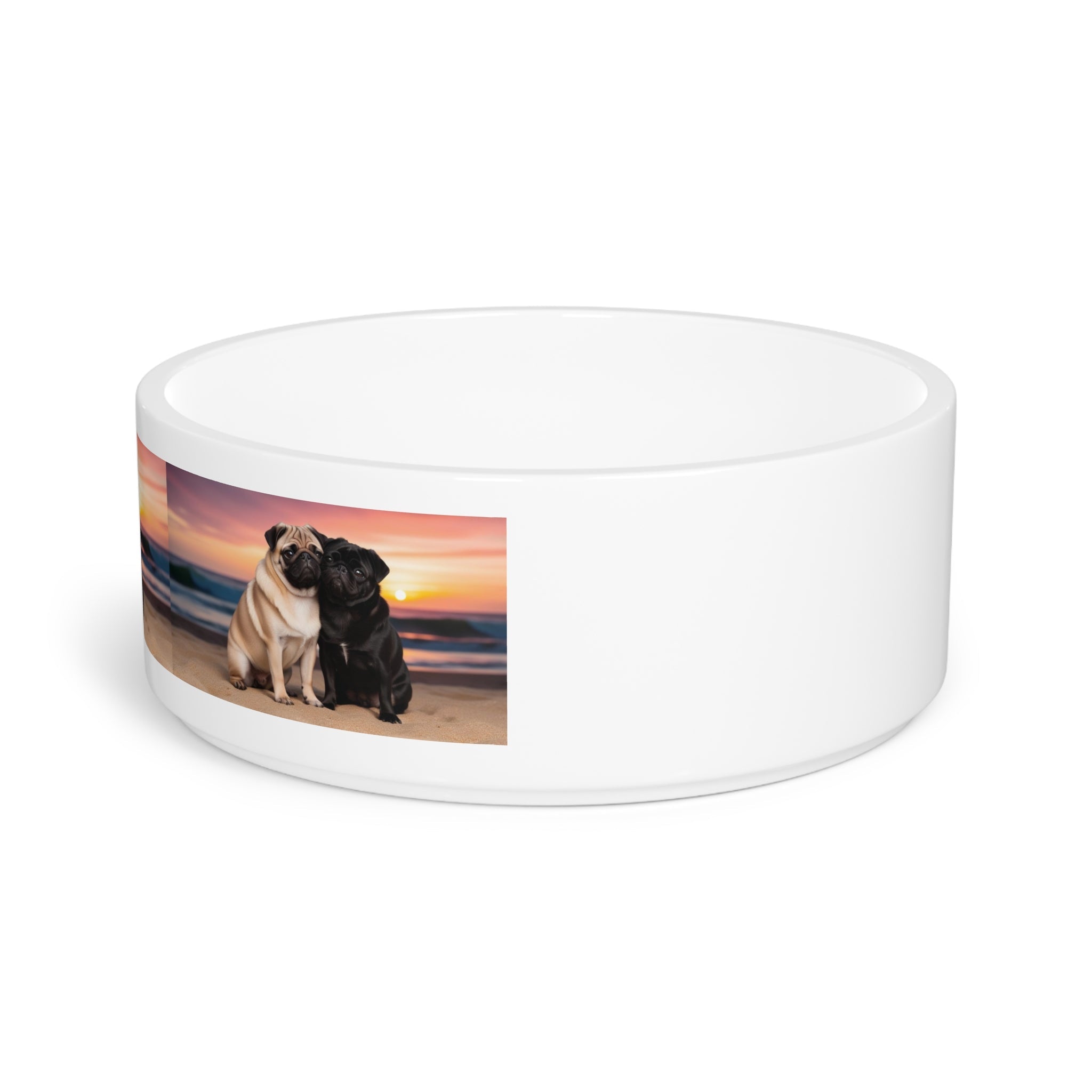 Ceramic Pet Bowl – 16 oz Dog Feeding Bowl
