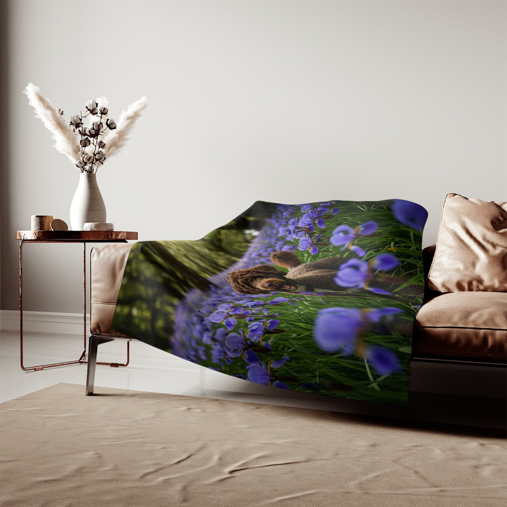 Sweatshirt Blanket – Plush Fleece Throw, 2 Size Options