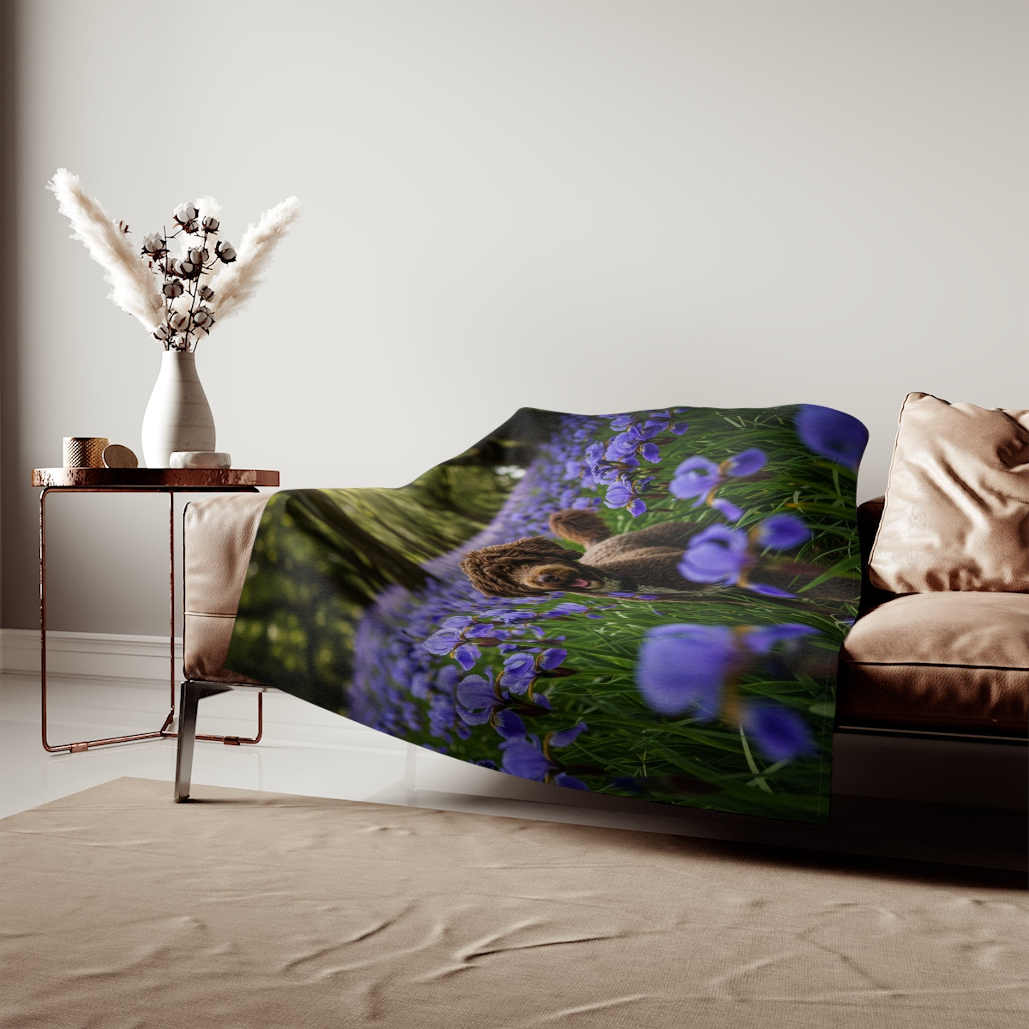 Sweatshirt Blanket – Plush Fleece Throw, 2 Size Options