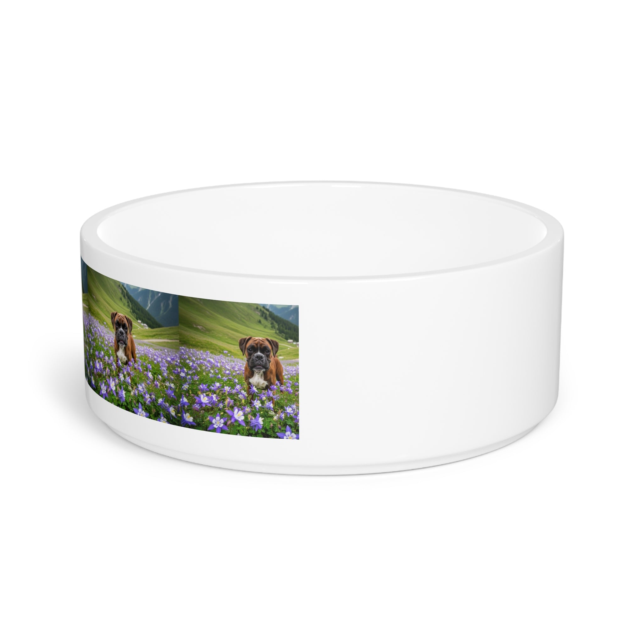 Ceramic Pet Bowl – 16 oz Dog Feeding Bowl