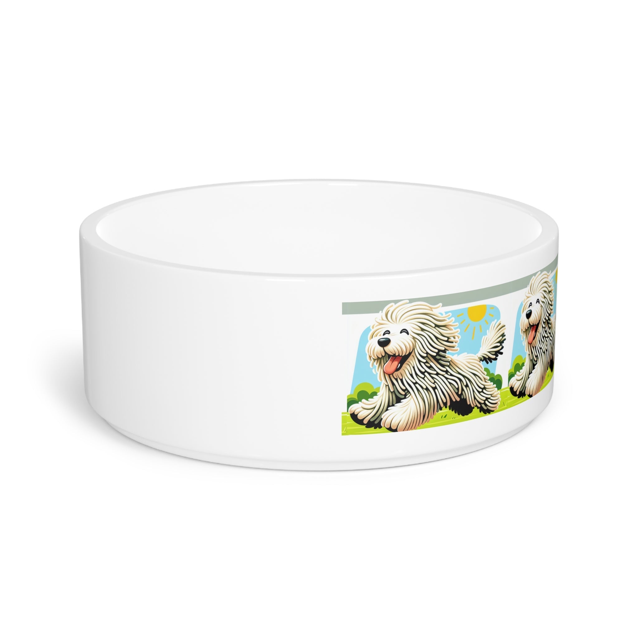 Ceramic Pet Bowl – 16 oz Dog Feeding Bowl