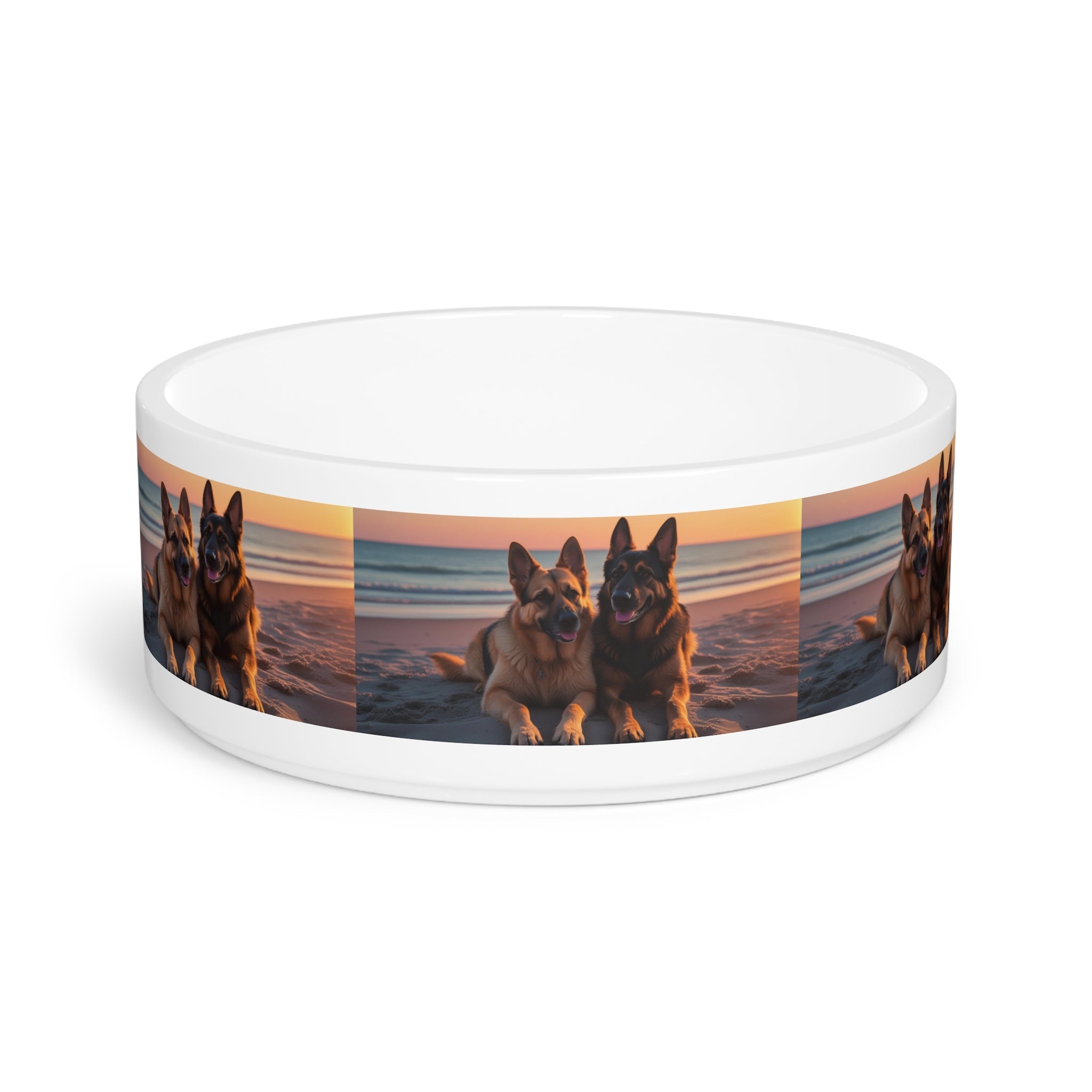 Ceramic Pet Bowl – 16 oz Dog Feeding Bowl