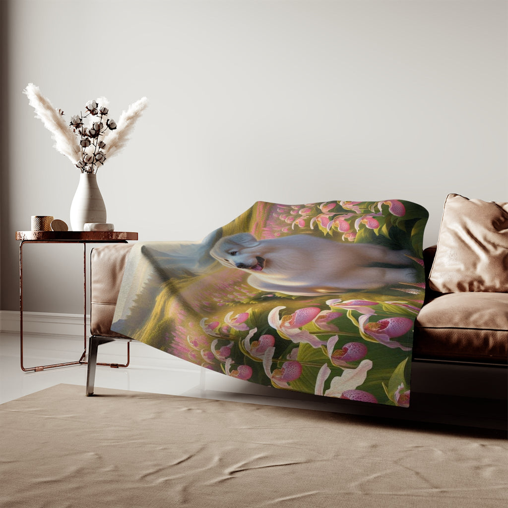 Sweatshirt Blanket – Plush Fleece Throw, 2 Size Options