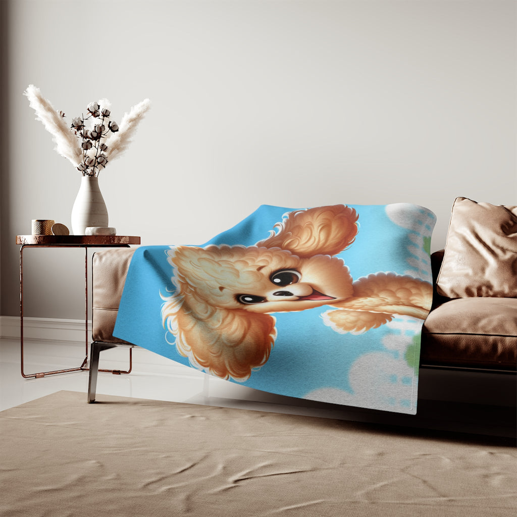Sweatshirt Blanket – Plush Fleece Throw, 2 Size Options