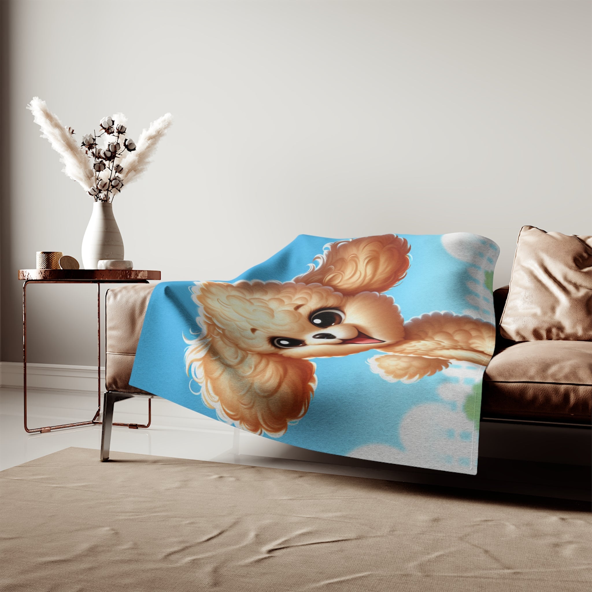Sweatshirt Blanket – Plush Fleece Throw, 2 Size Options
