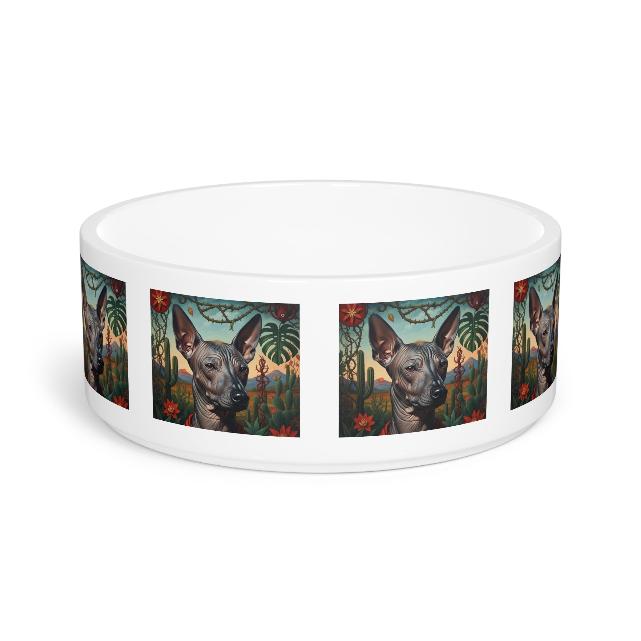 Ceramic Pet Bowl – 16 oz Dog Feeding Bowl