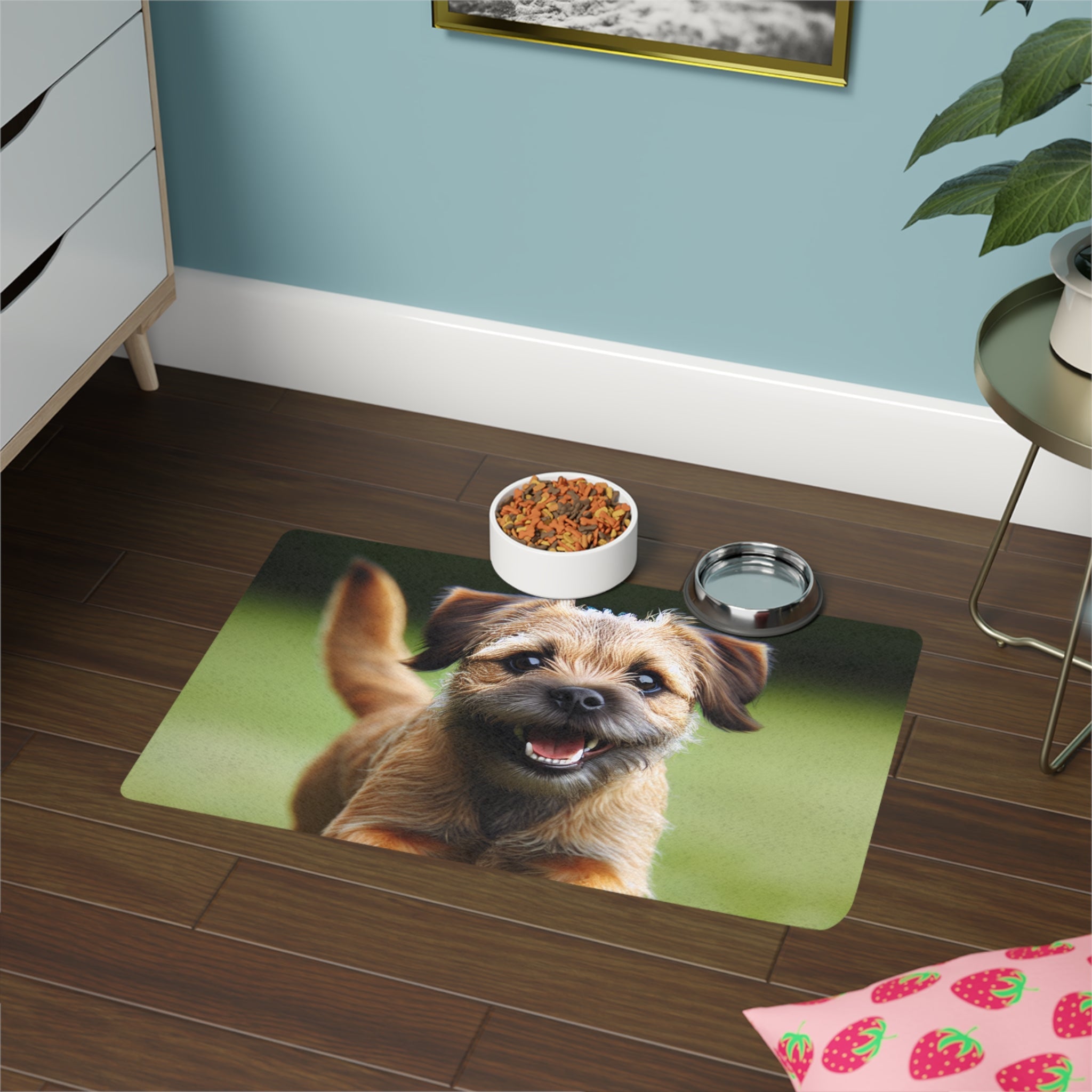 Non-Slip Pet Food Mat – Waterproof Feeding Mat for Dogs