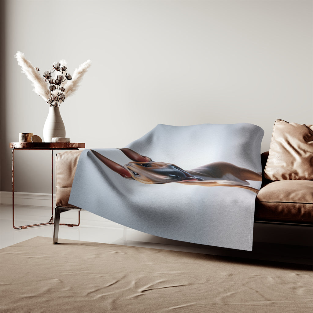 Sweatshirt Blanket – Plush Fleece Throw, 2 Size Options
