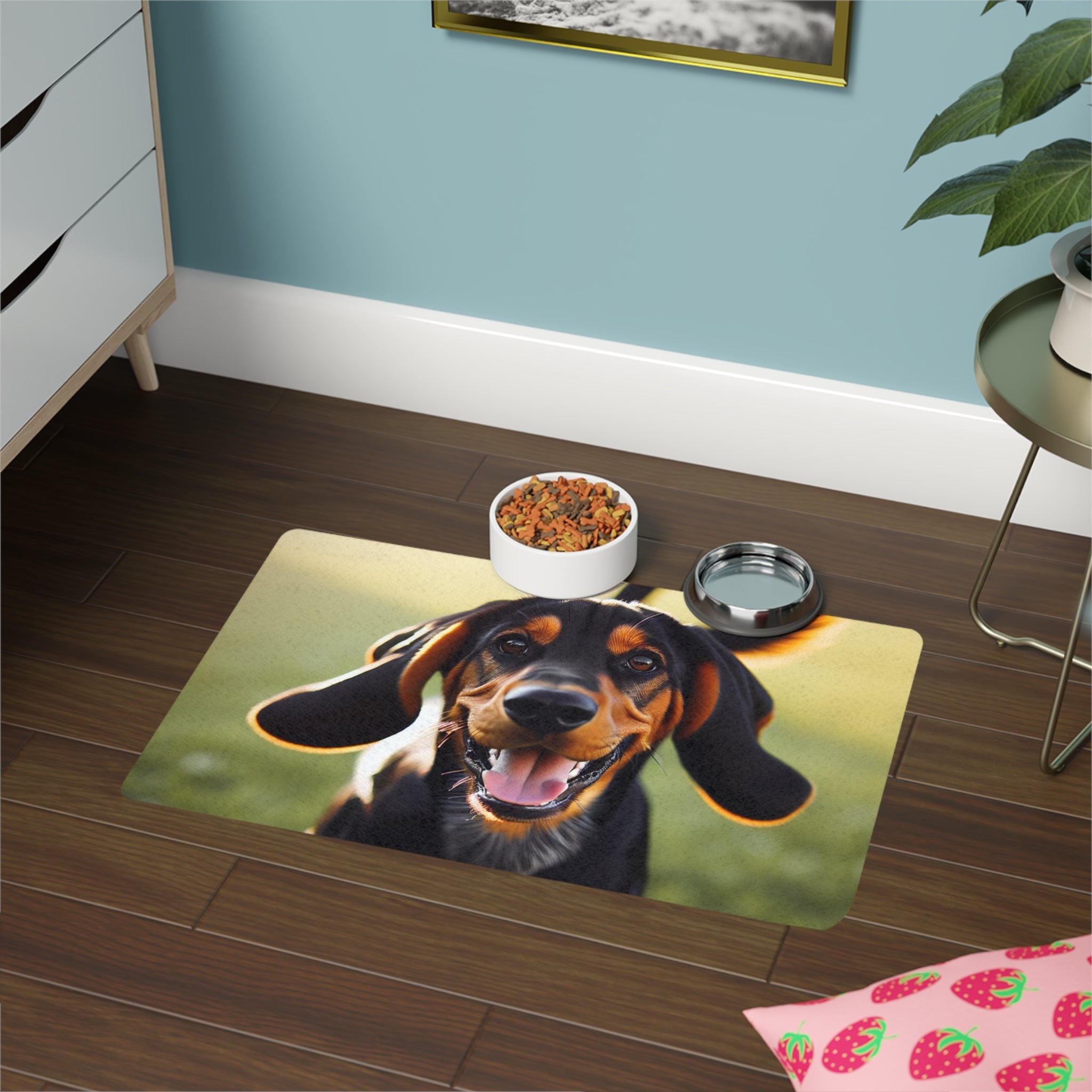Non-Slip Pet Food Mat – Waterproof Feeding Mat for Dogs