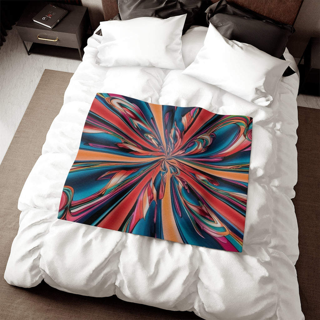 Sweatshirt Blanket – Plush Fleece Throw, 2 Size Options