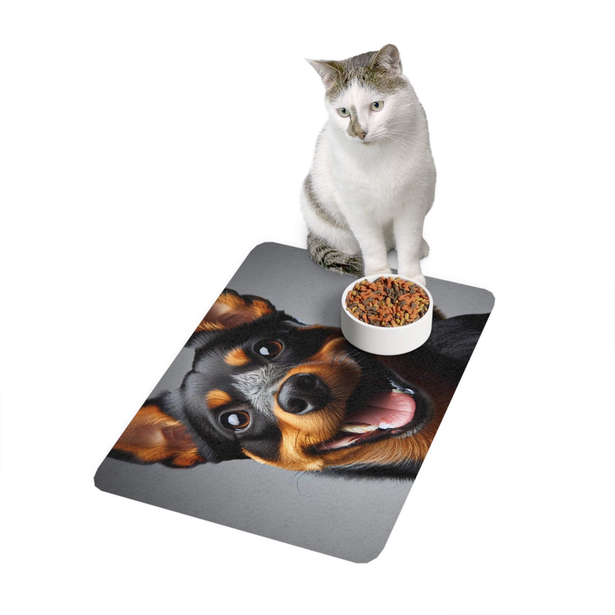 Non-Slip Pet Food Mat – Waterproof Feeding Mat for Dogs
