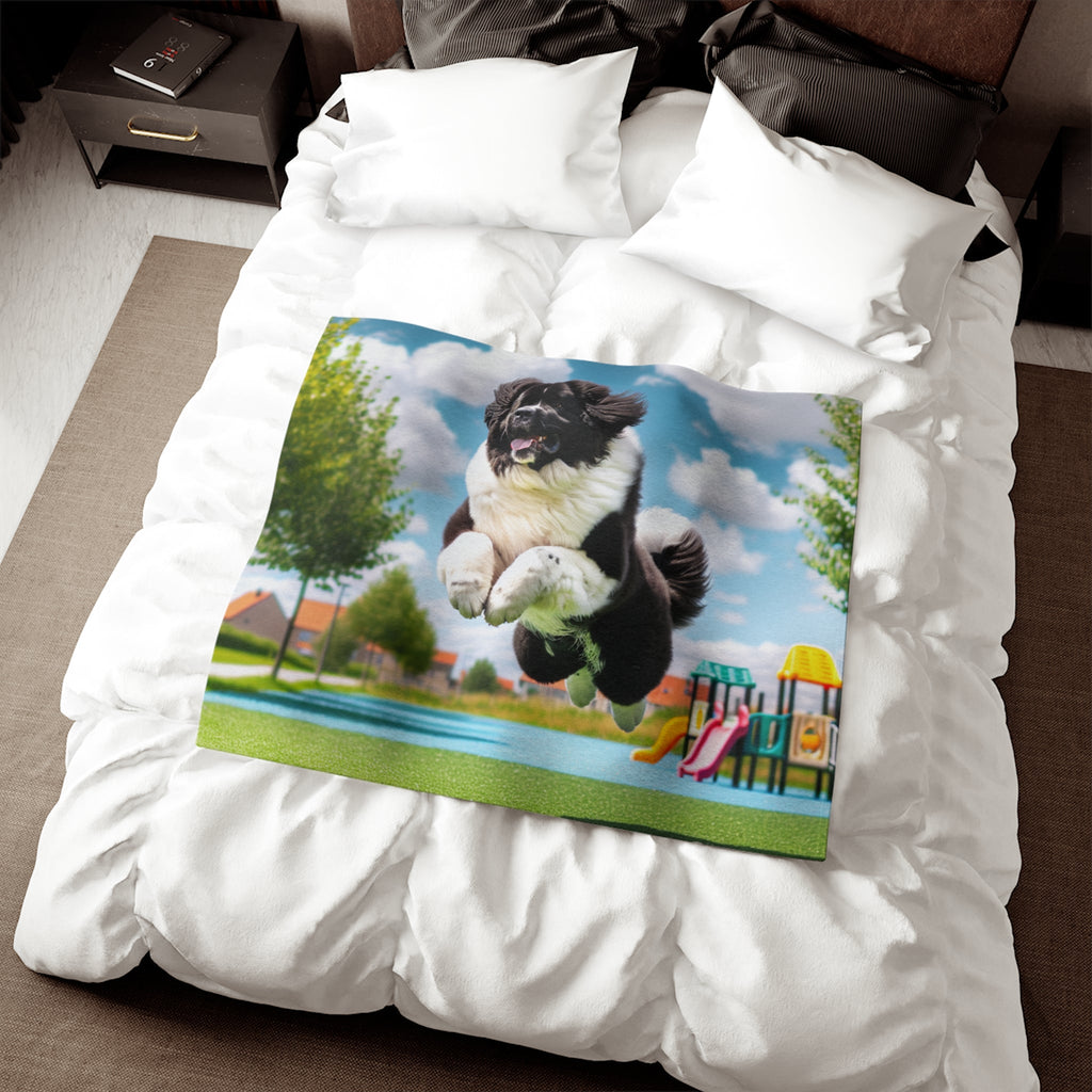 Sweatshirt Blanket – Plush Fleece Throw, 2 Size Options