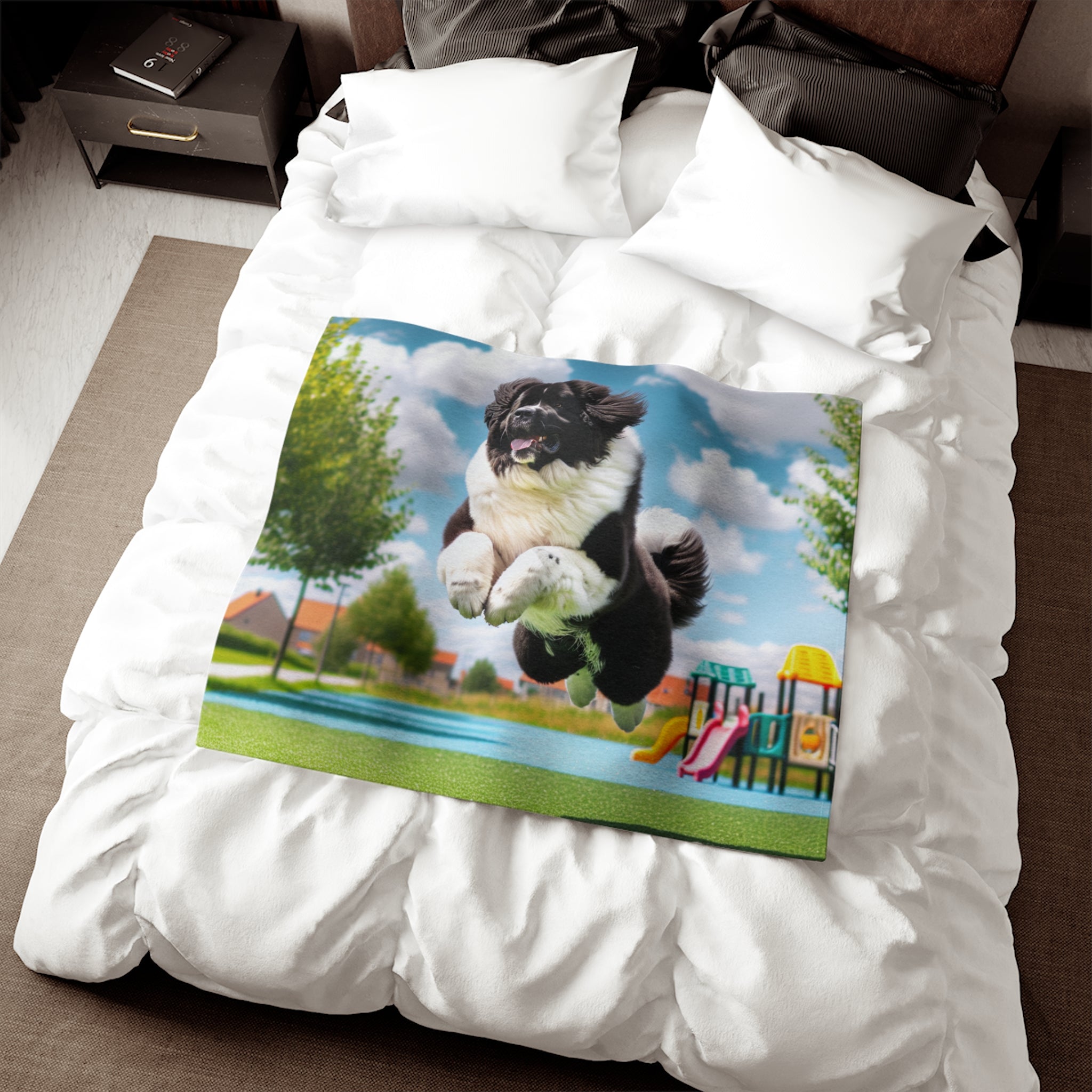 Sweatshirt Blanket – Plush Fleece Throw, 2 Size Options