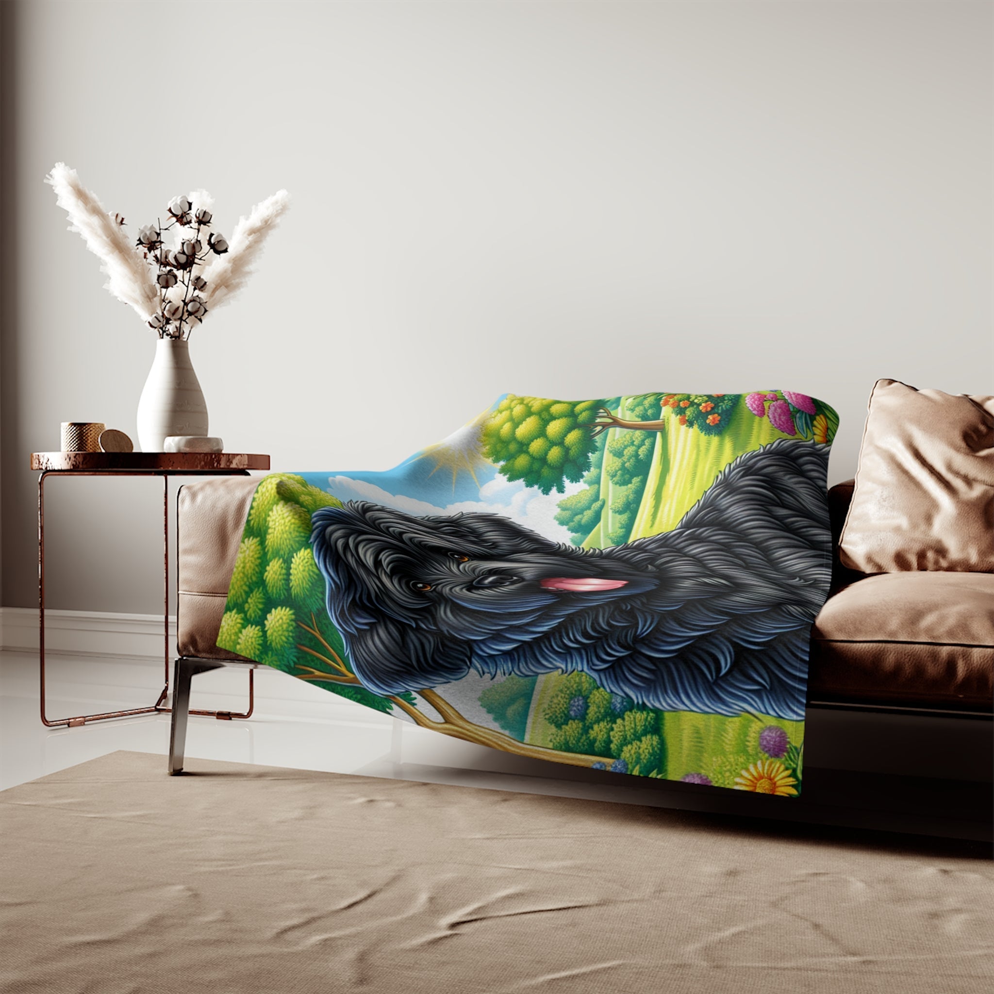 Sweatshirt Blanket – Plush Fleece Throw, 2 Size Options