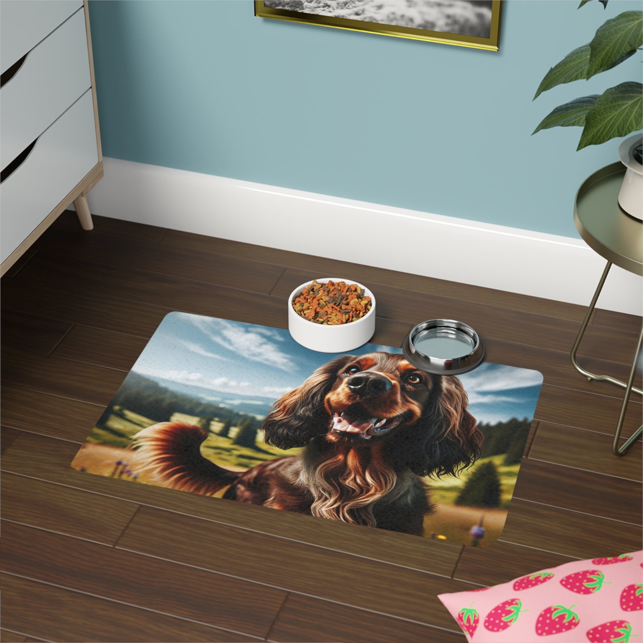 Non-Slip Pet Food Mat – Waterproof Feeding Mat for Dogs