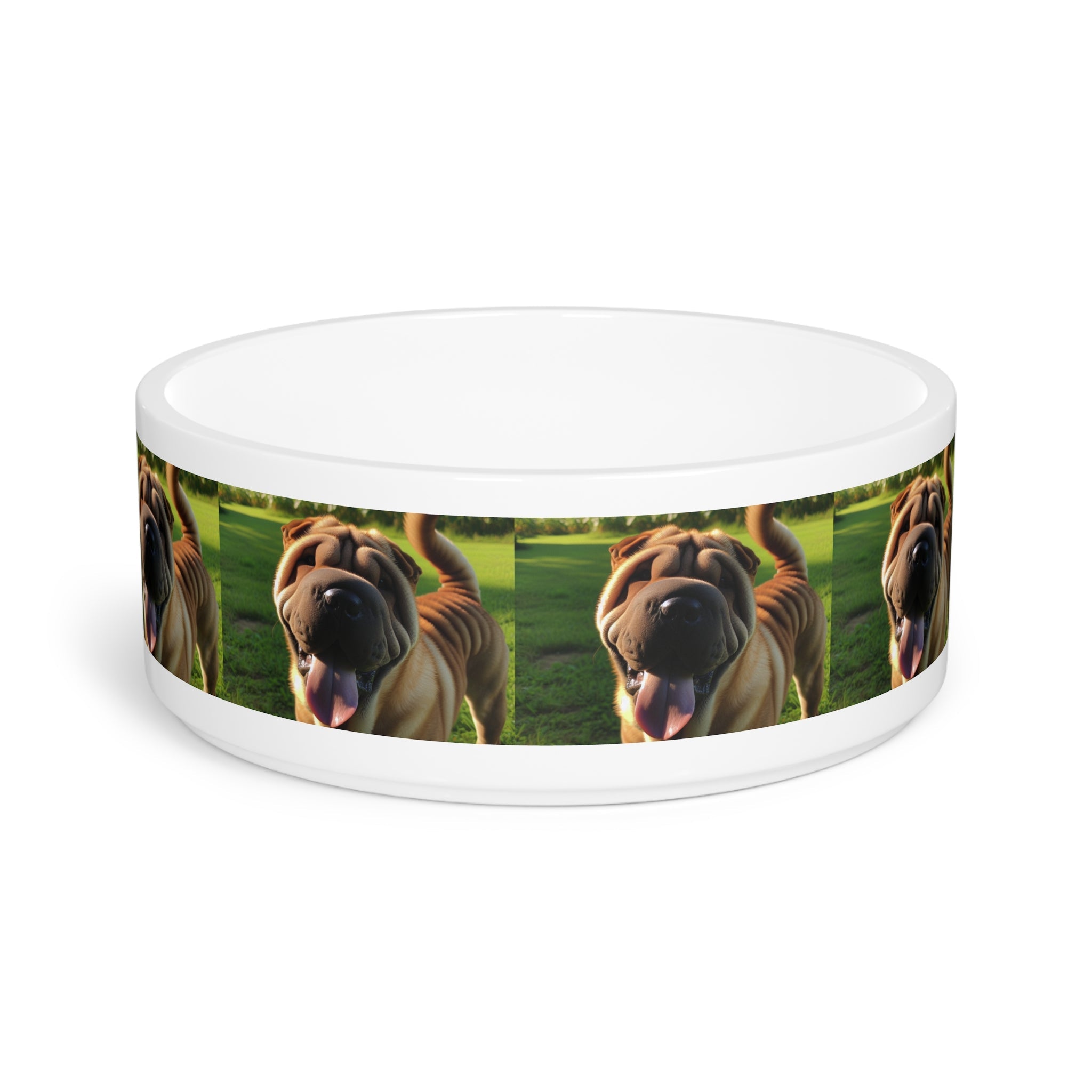 Ceramic Pet Bowl – 16 oz Dog Feeding Bowl