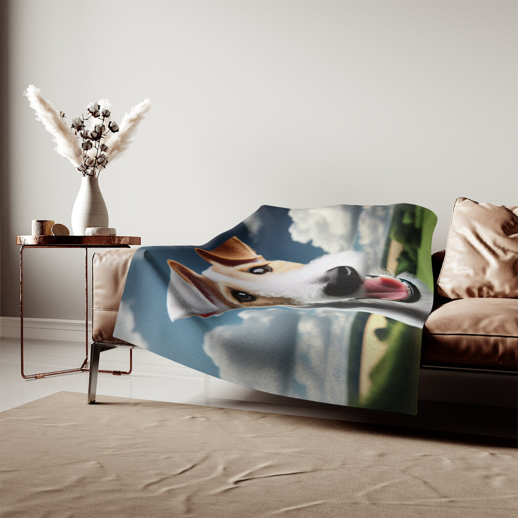 Sweatshirt Blanket – Plush Fleece Throw, 2 Size Options