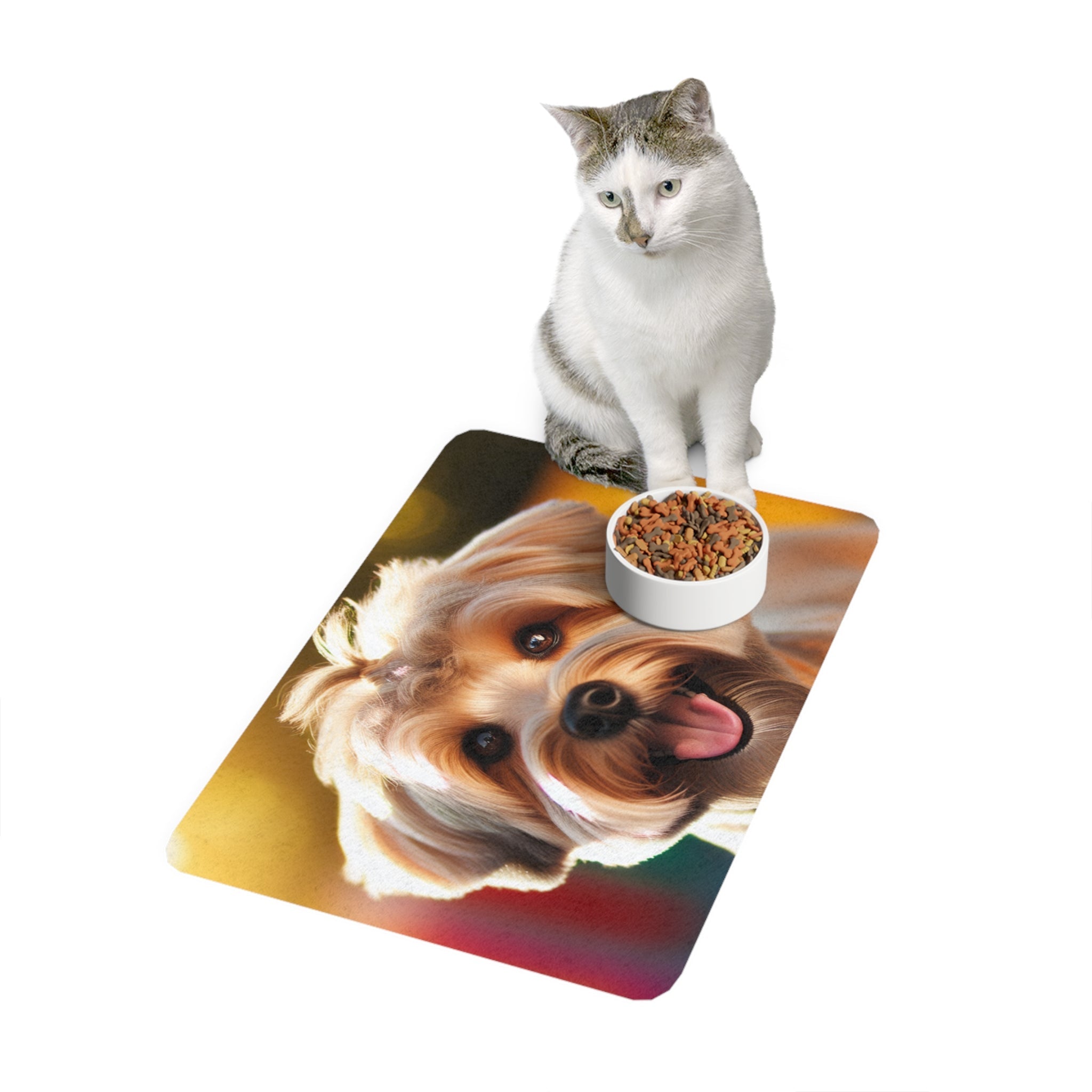 Non-Slip Pet Food Mat – Waterproof Feeding Mat for Dogs