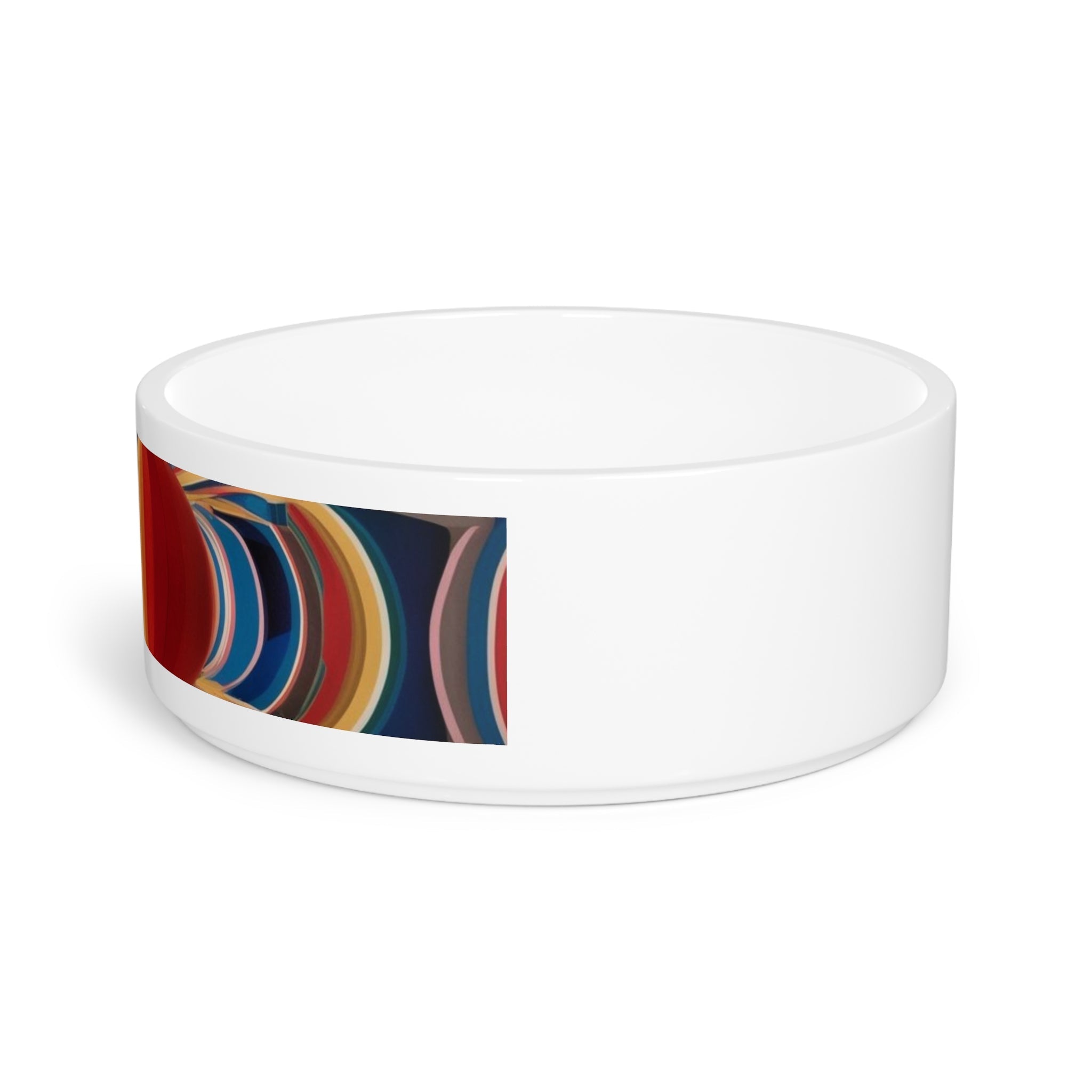 Ceramic Pet Bowl – 16 oz Dog Feeding Bowl