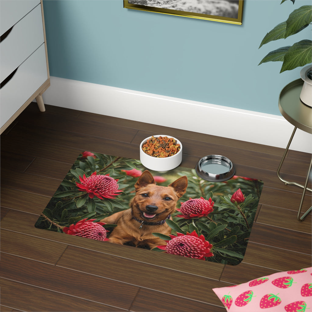 Non-Slip Pet Food Mat – Waterproof Feeding Mat for Dogs