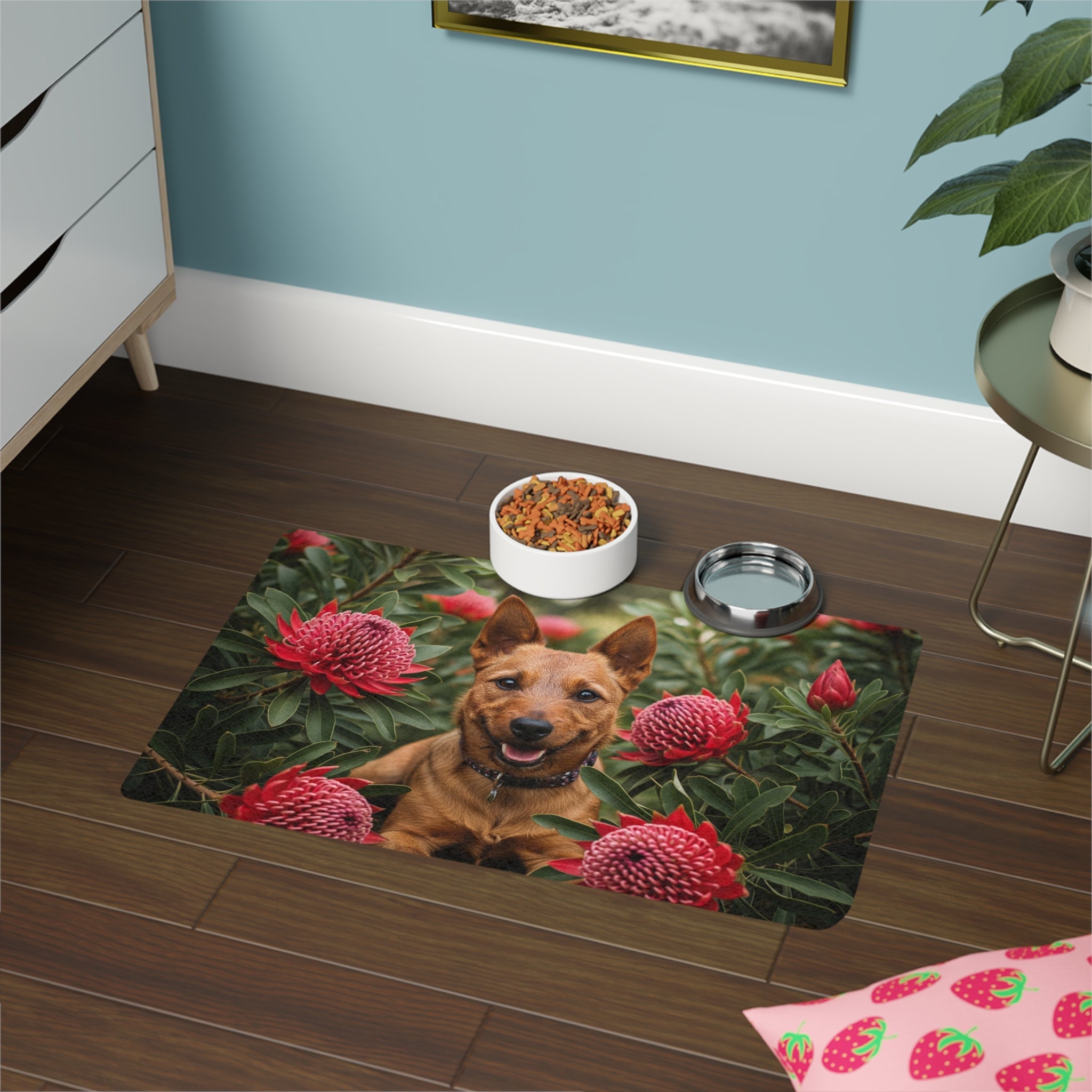 Non-Slip Pet Food Mat – Waterproof Feeding Mat for Dogs