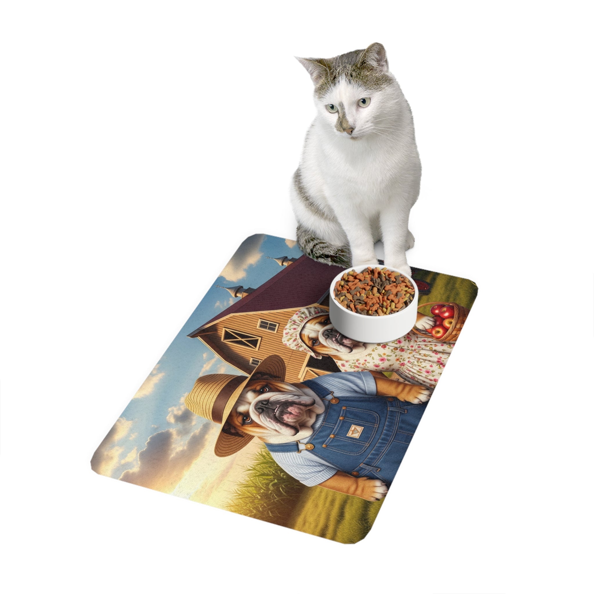 Non-Slip Pet Food Mat – Waterproof Feeding Mat for Dogs