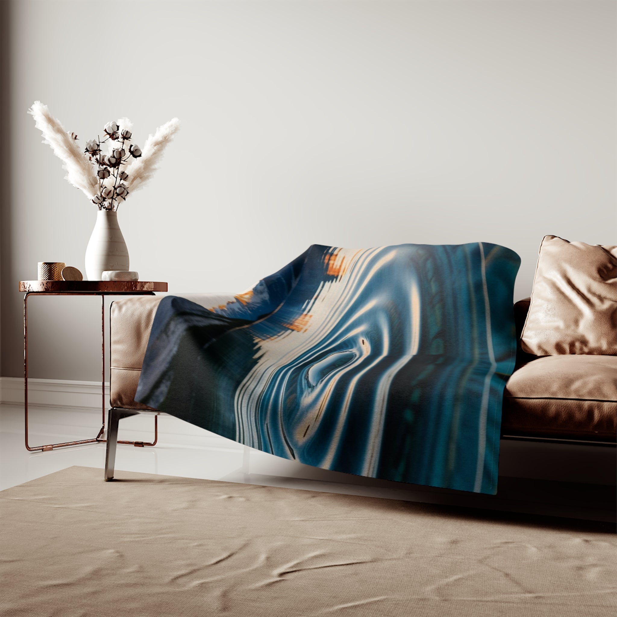 Sweatshirt Blanket – Plush Fleece Throw, 2 Size Options