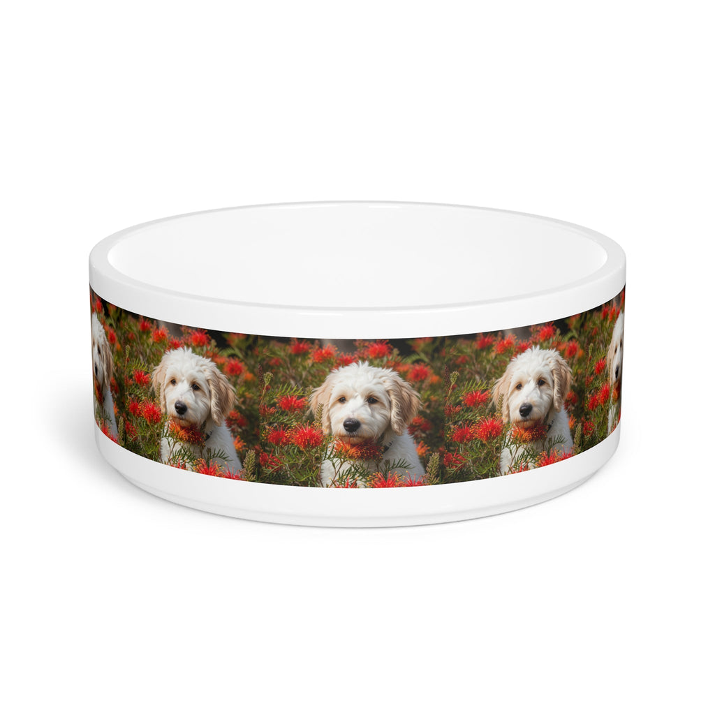 Ceramic Pet Bowl – 16 oz Dog Feeding Bowl