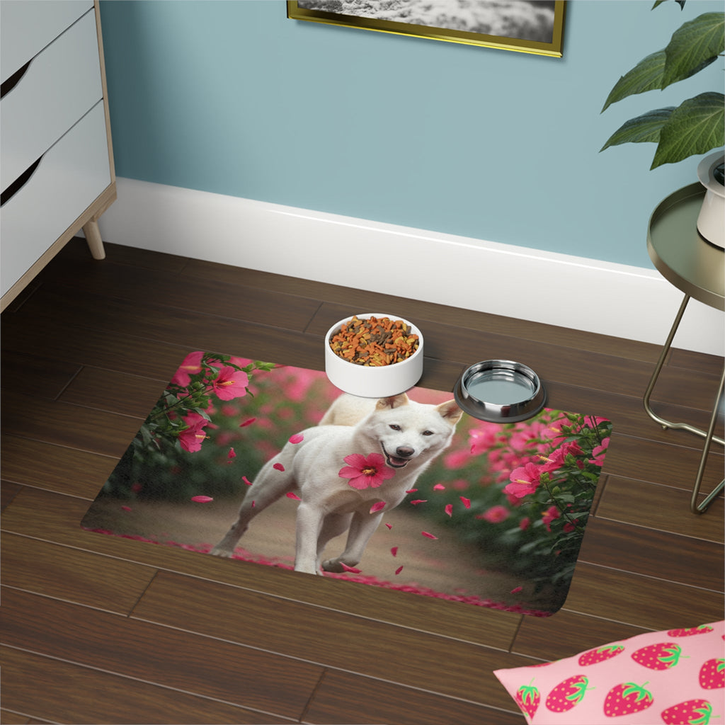 Non-Slip Pet Food Mat – Waterproof Feeding Mat for Dogs