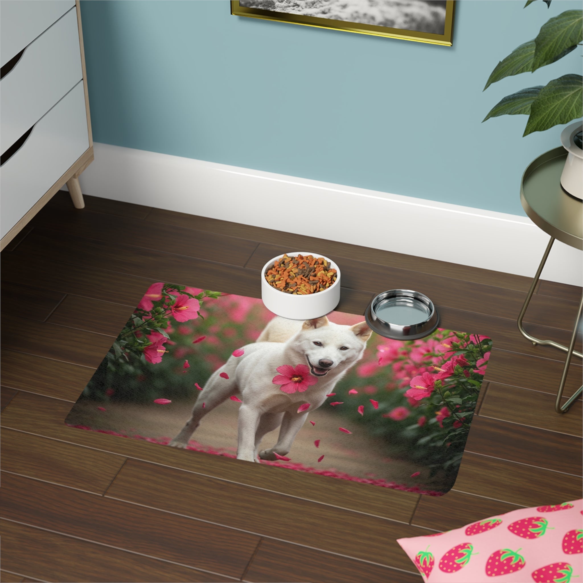 Non-Slip Pet Food Mat – Waterproof Feeding Mat for Dogs