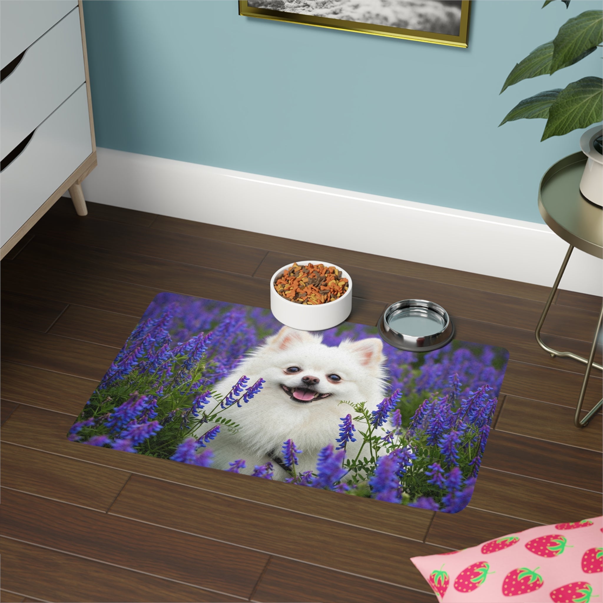 Non-Slip Pet Food Mat – Waterproof Feeding Mat for Dogs