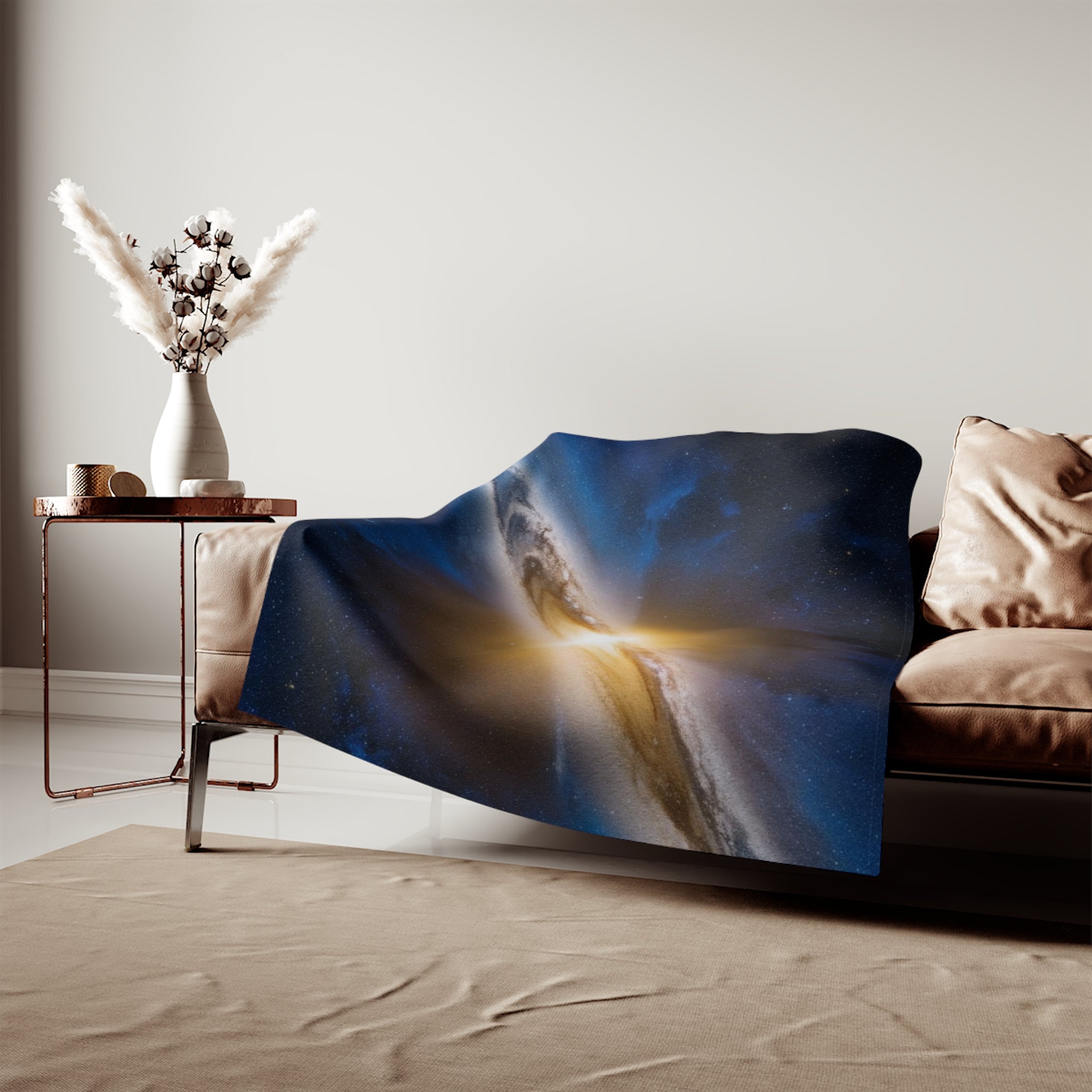 Sweatshirt Blanket – Plush Fleece Throw, 2 Size Options