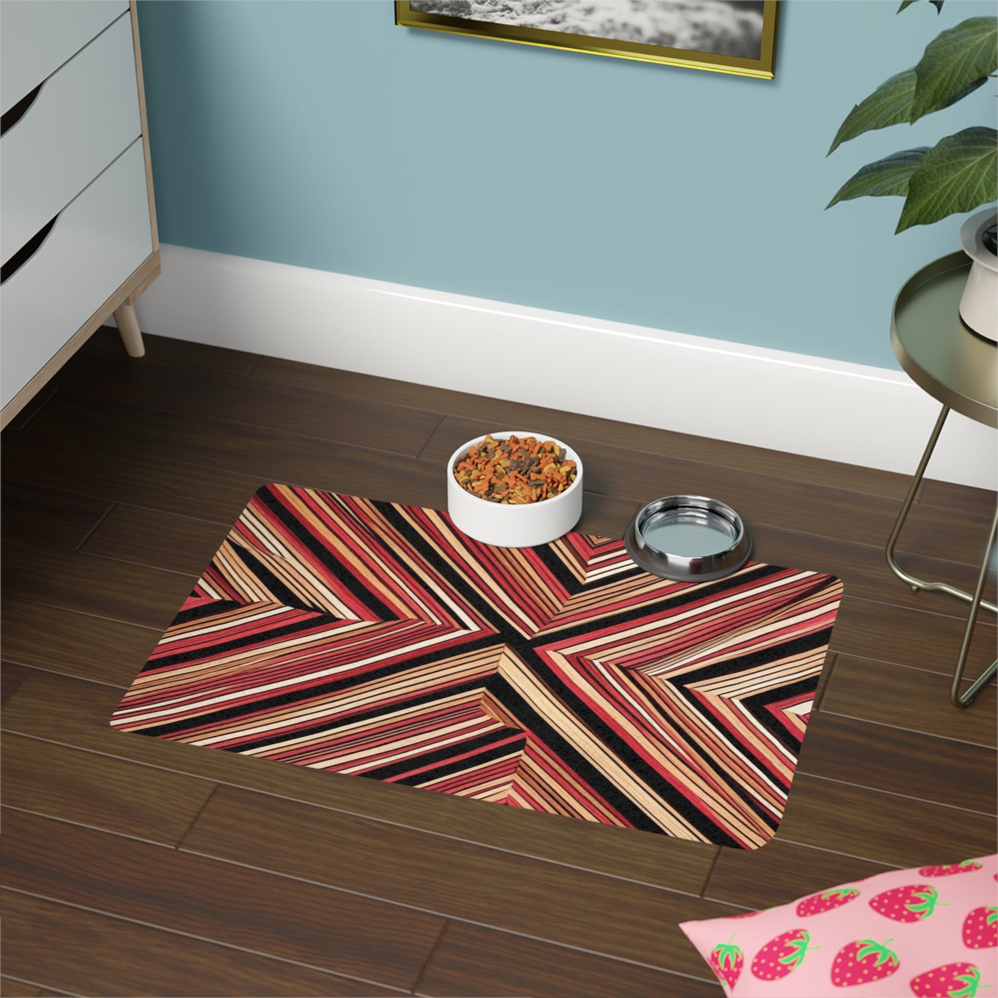 Non-Slip Pet Food Mat – Waterproof Feeding Mat for Dogs