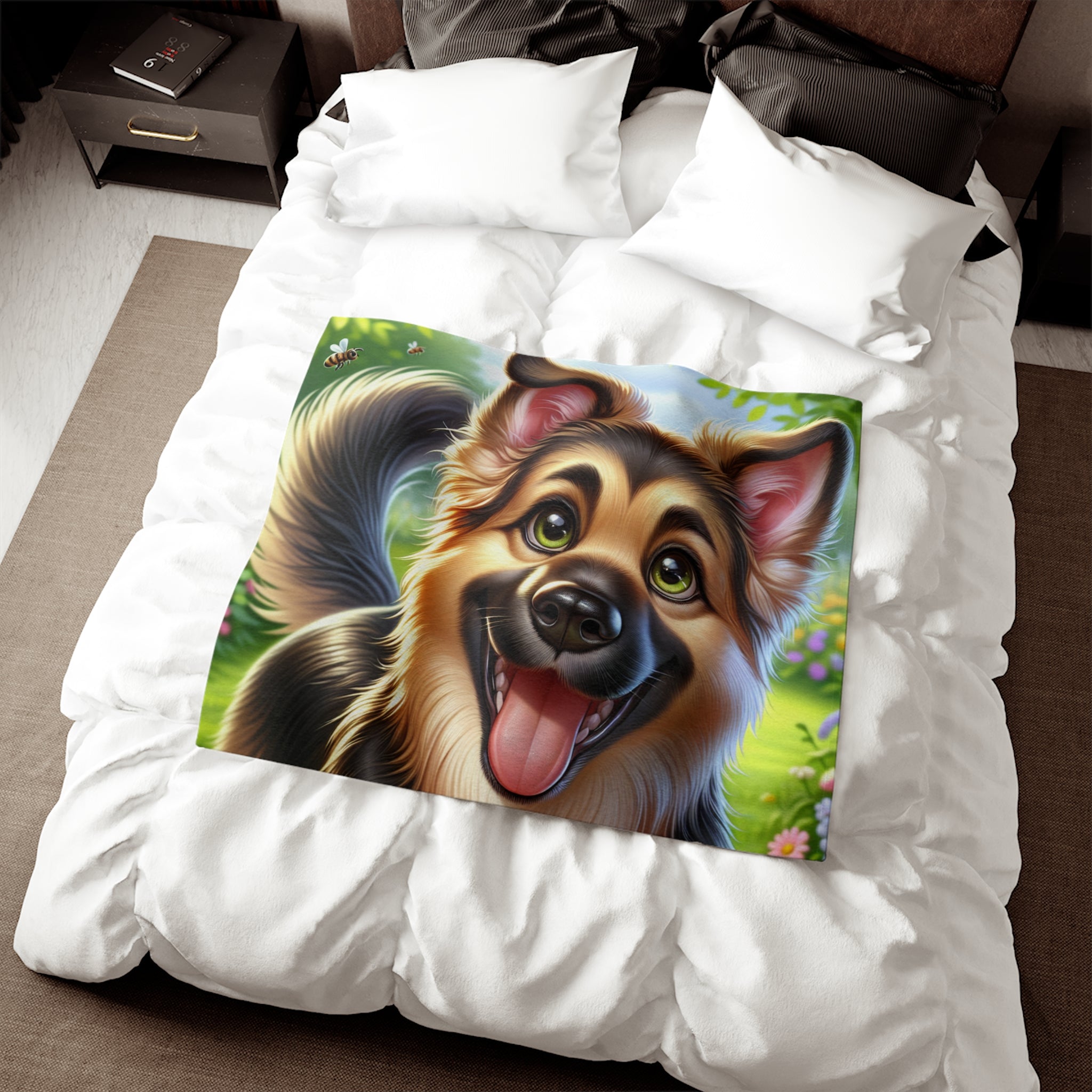 Sweatshirt Blanket – Plush Fleece Throw, 2 Size Options