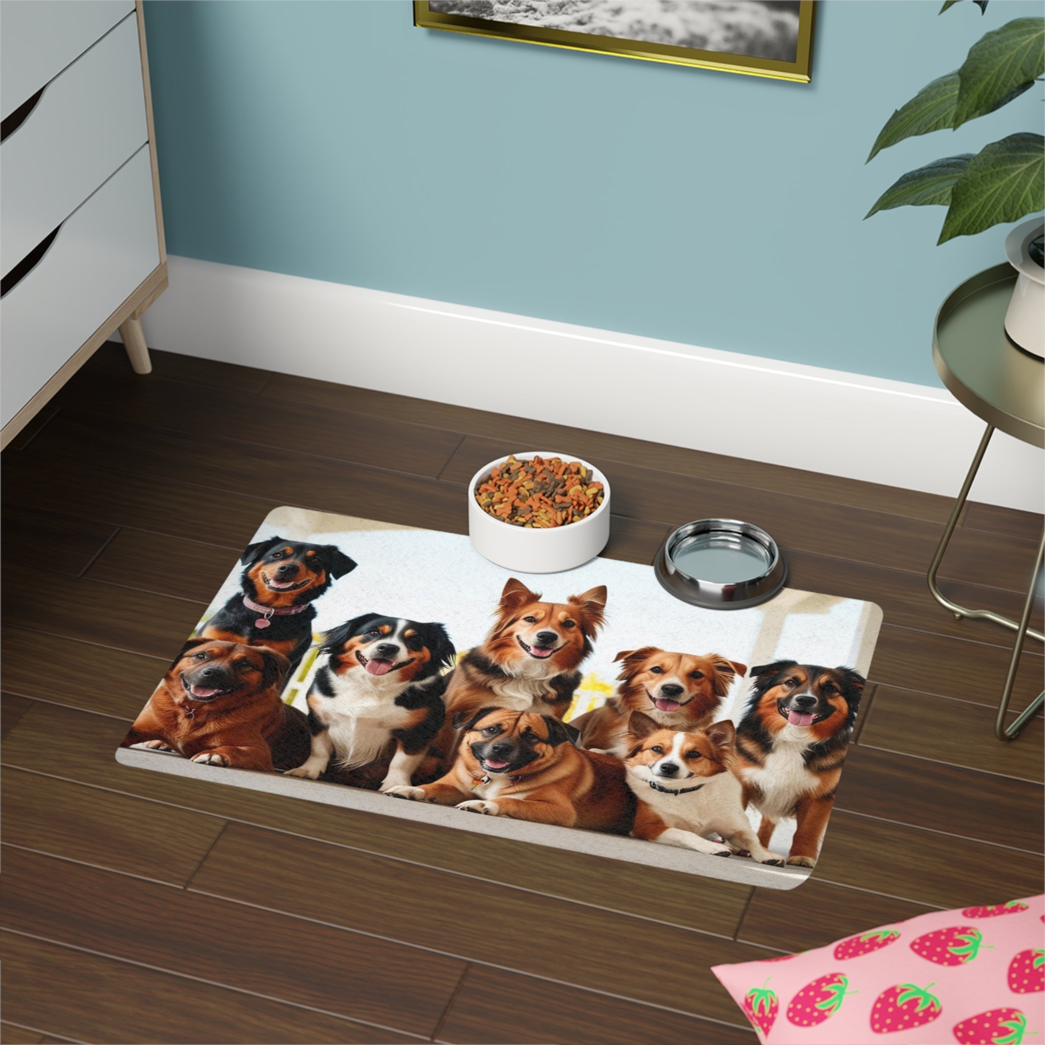 Non-Slip Pet Food Mat – Waterproof Feeding Mat for Dogs