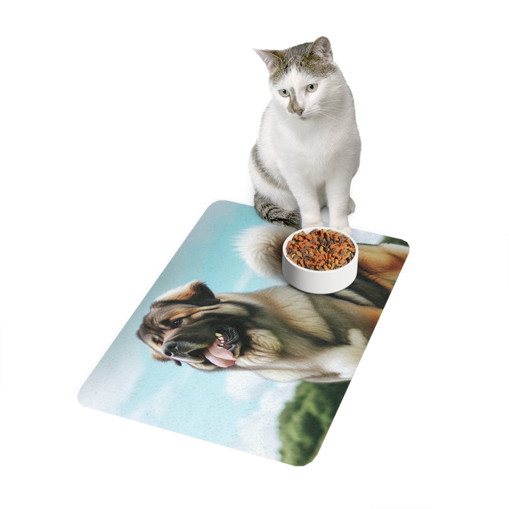 Non-Slip Pet Food Mat – Waterproof Feeding Mat for Dogs