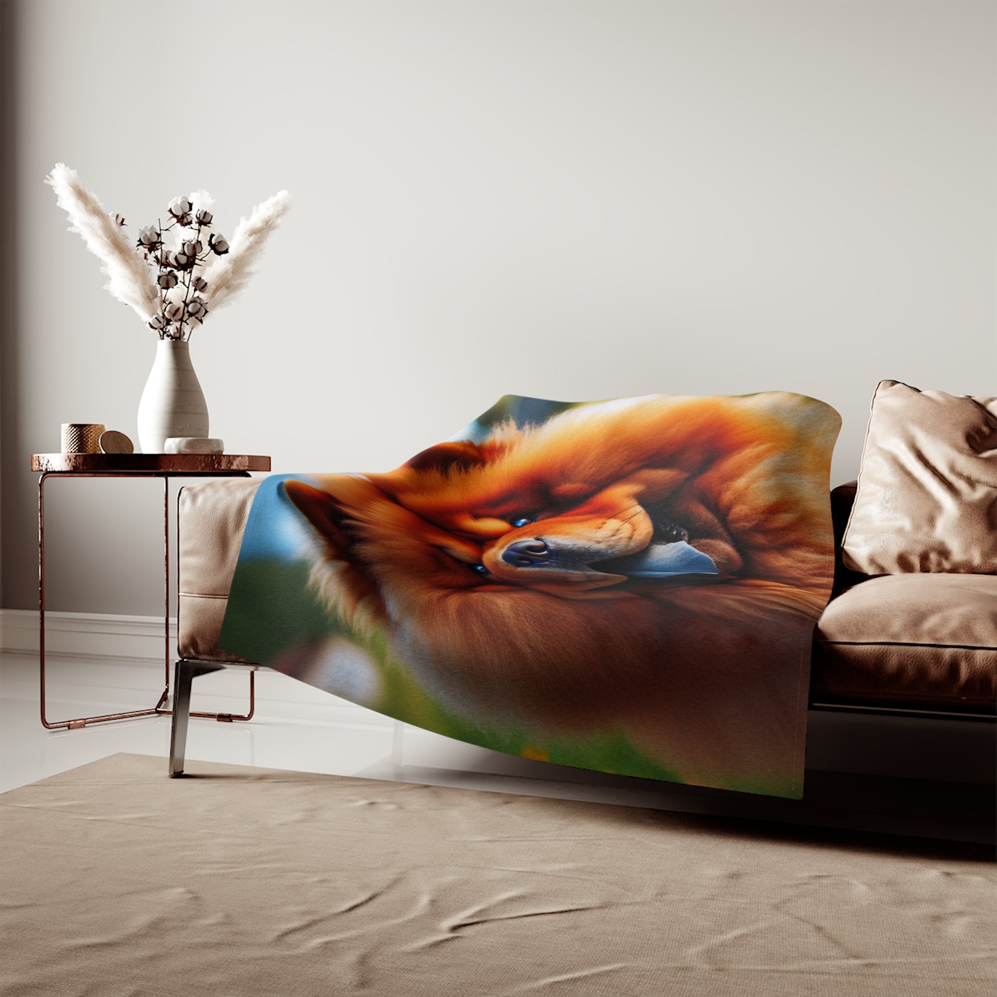 Sweatshirt Blanket – Plush Fleece Throw, 2 Size Options