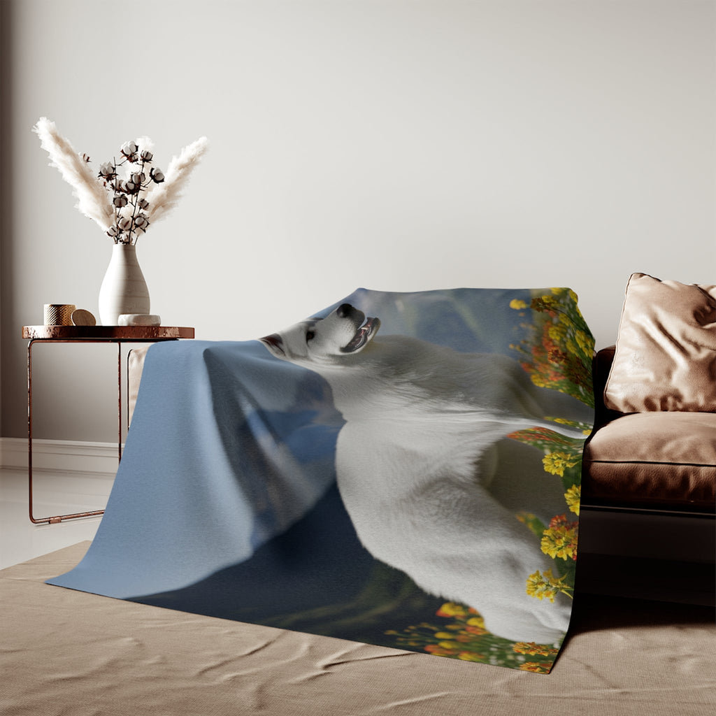 Sweatshirt Blanket – Plush Fleece Throw, 2 Size Options