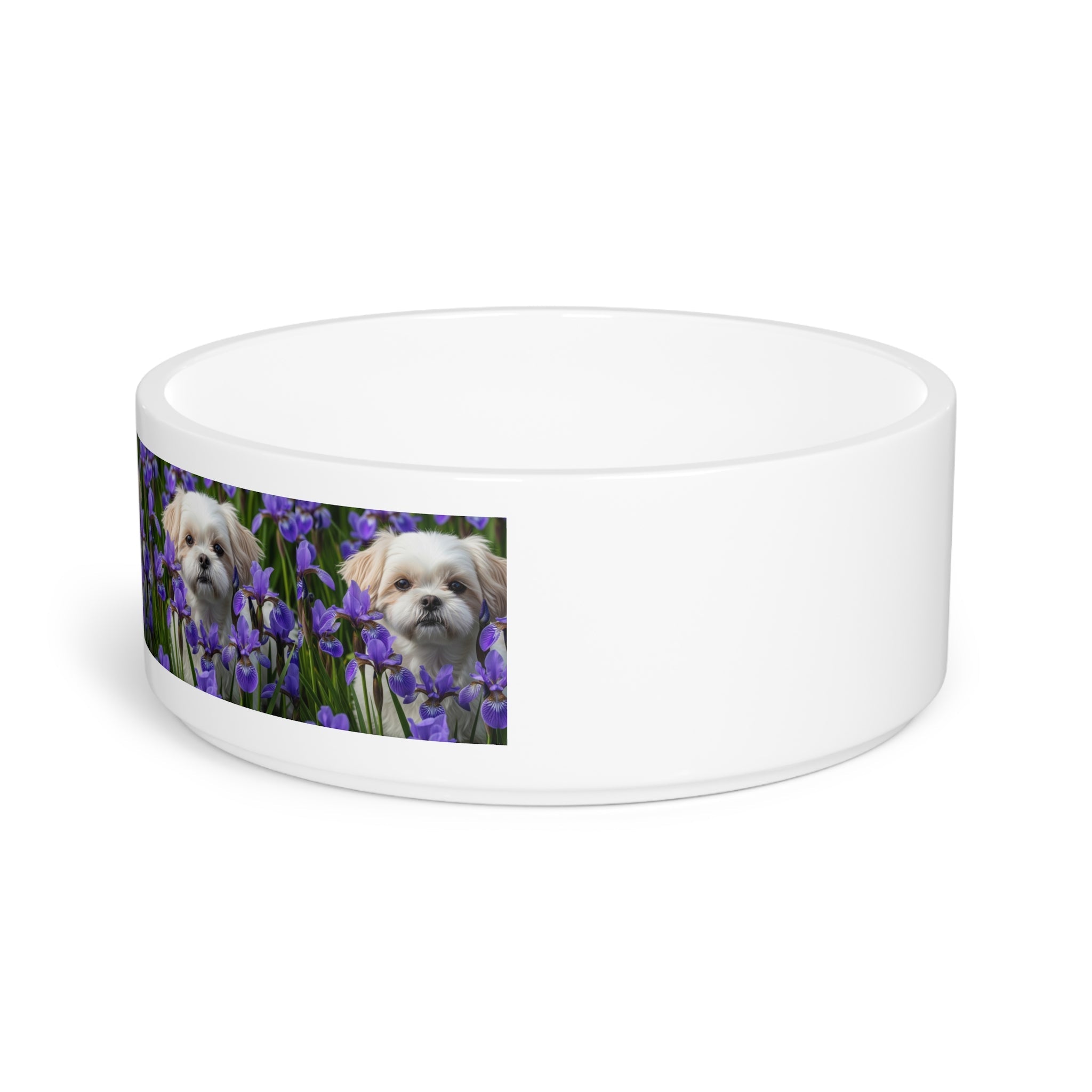 Ceramic Pet Bowl – 16 oz Dog Feeding Bowl