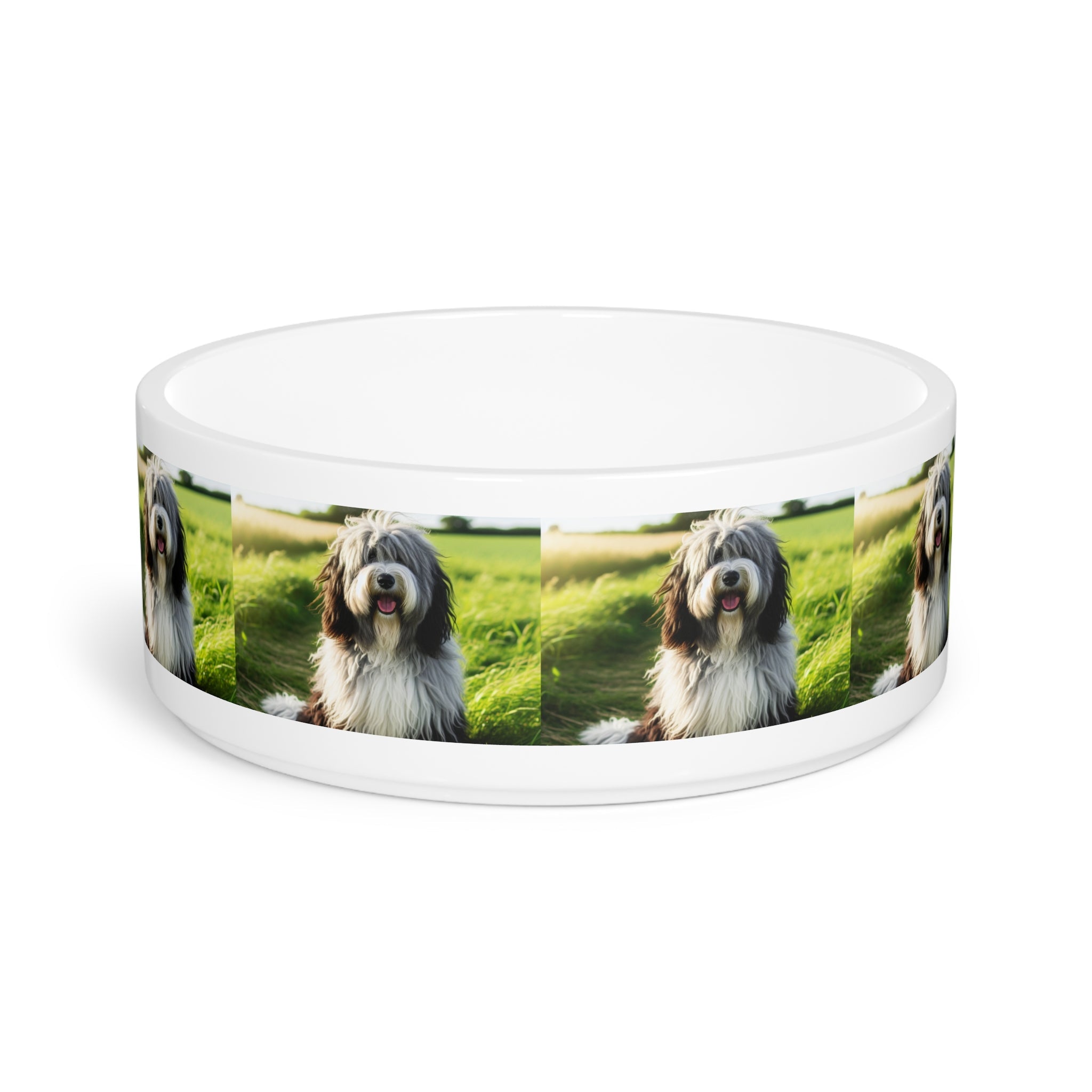 Ceramic Pet Bowl – 16 oz Dog Feeding Bowl
